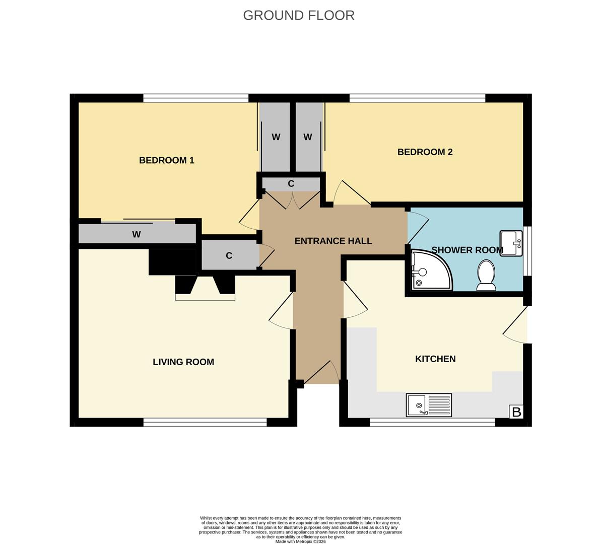 14A, Main Street, Leconfield, Beverley floorplan