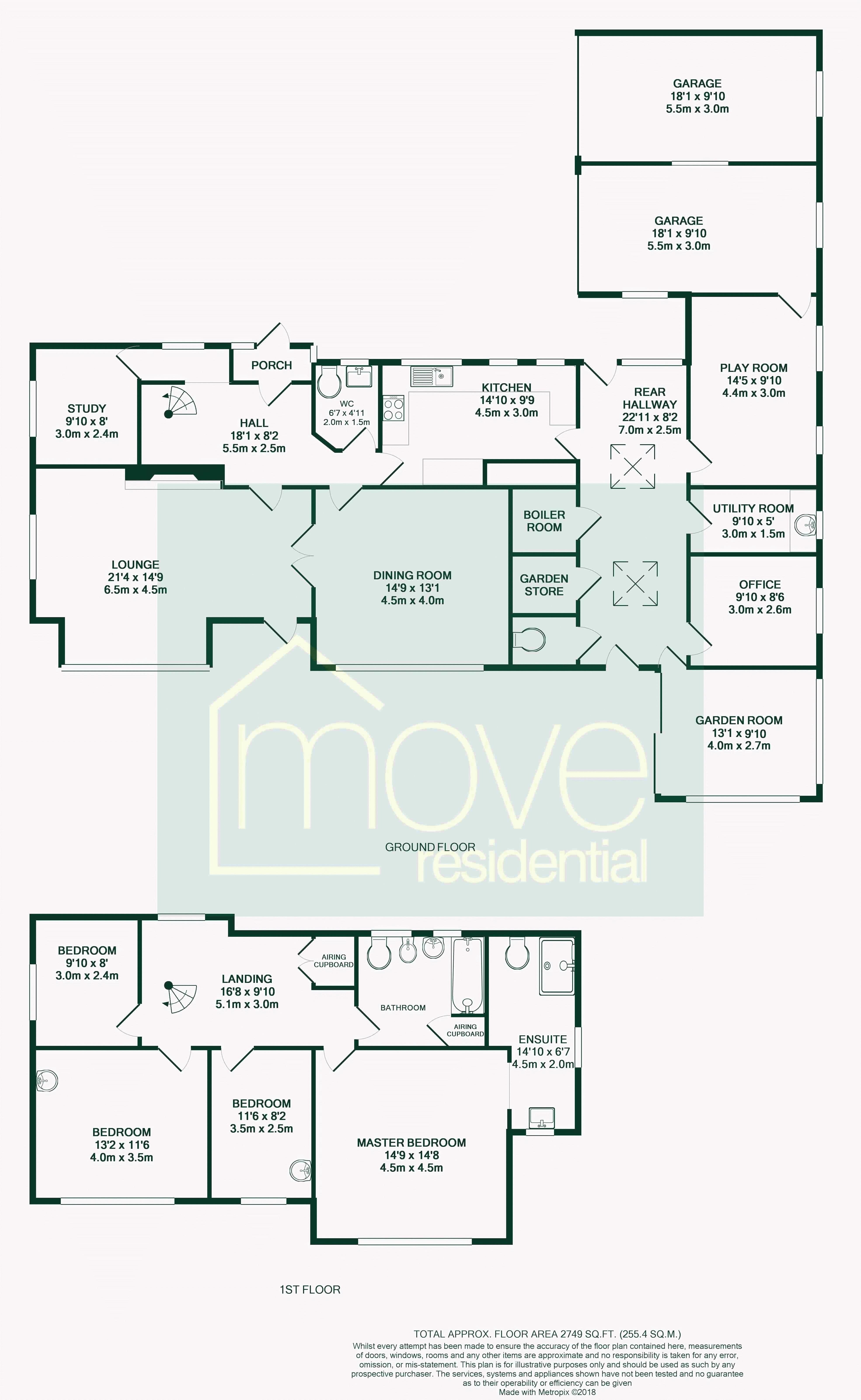 4 Bedrooms Detached house for sale in Chantry Walk, Lower Heswall, Wirral CH60