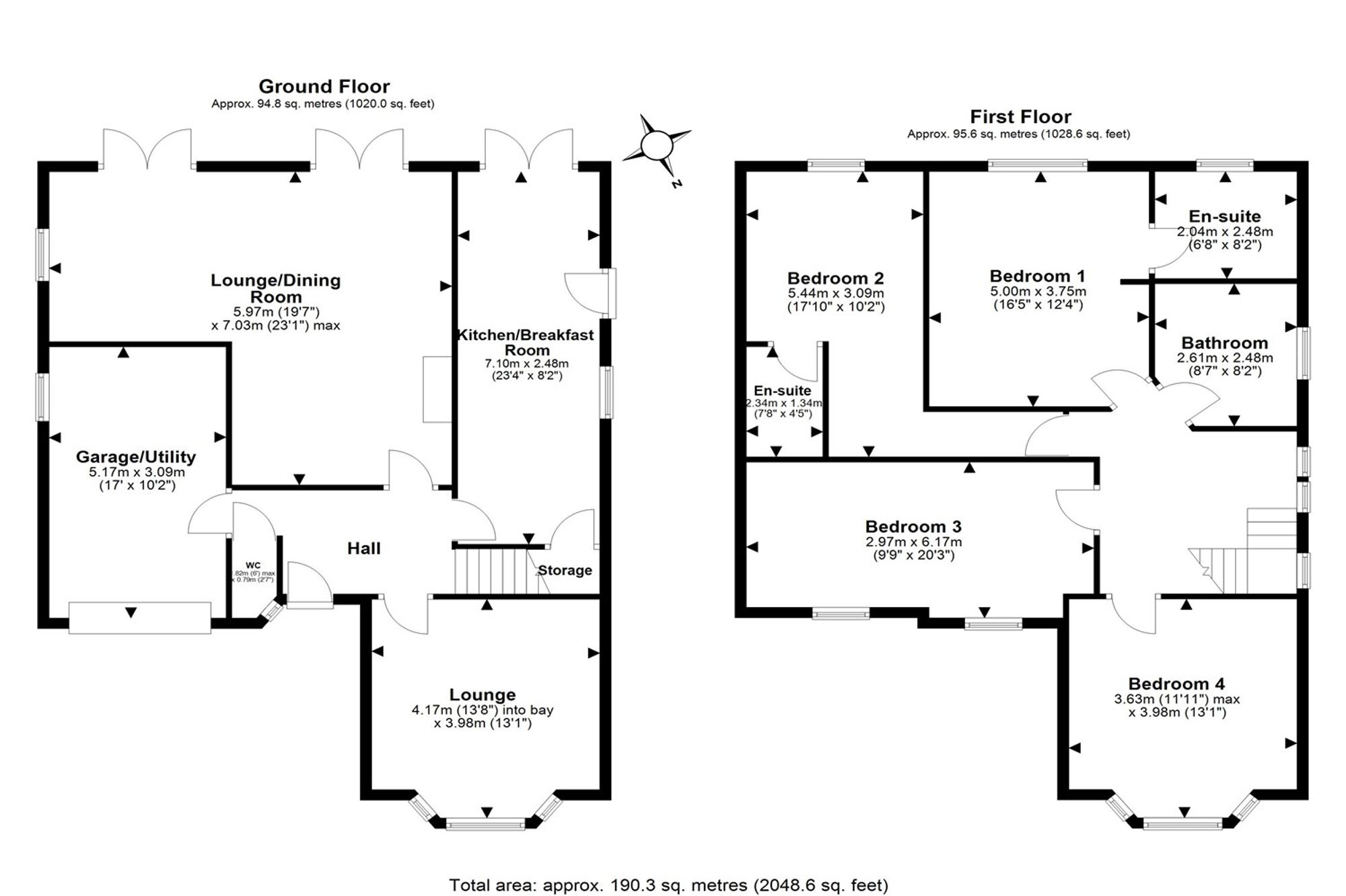 The Croft Commonside, Frodsham floorplan