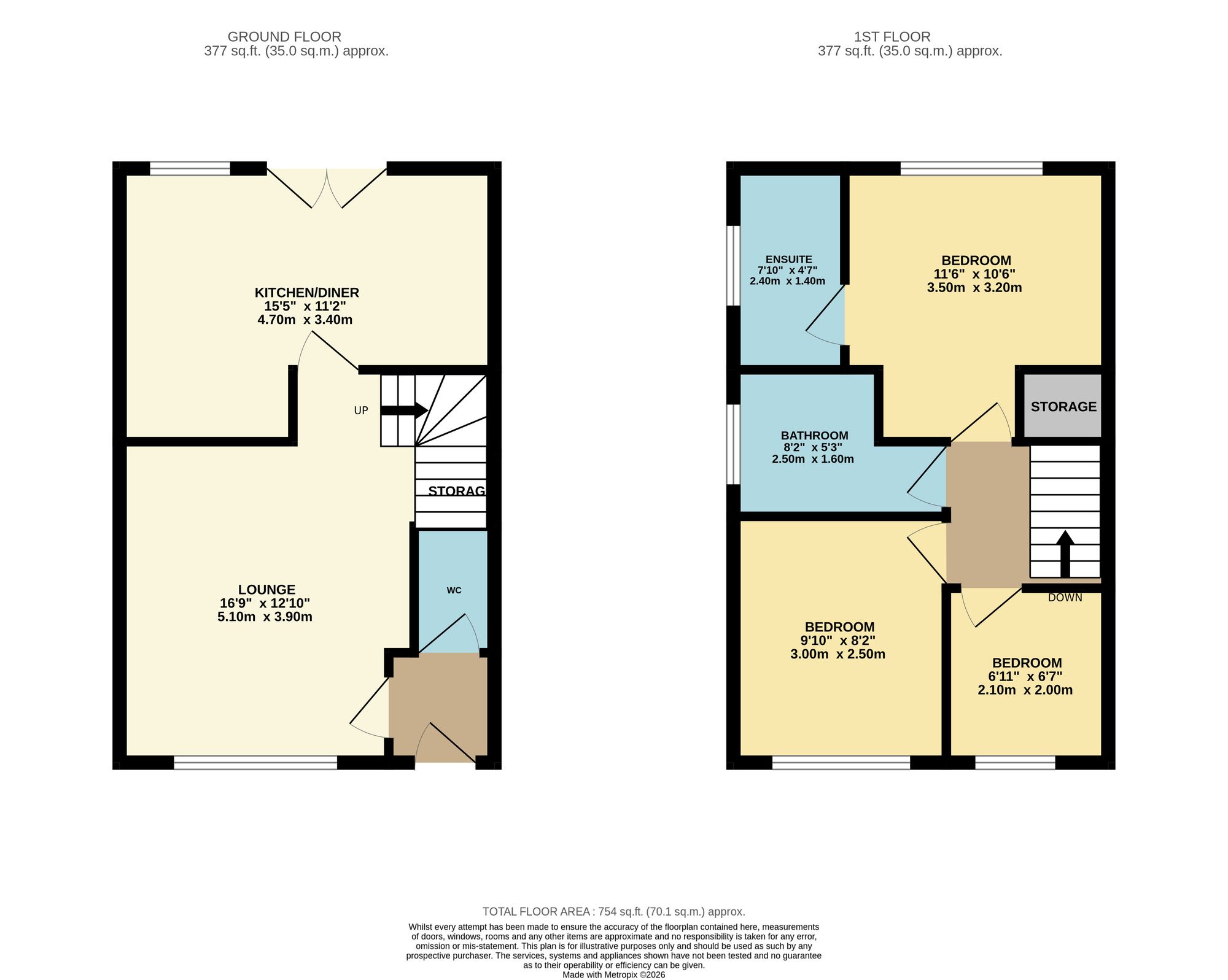 19 Avro Close, Bolton floorplan