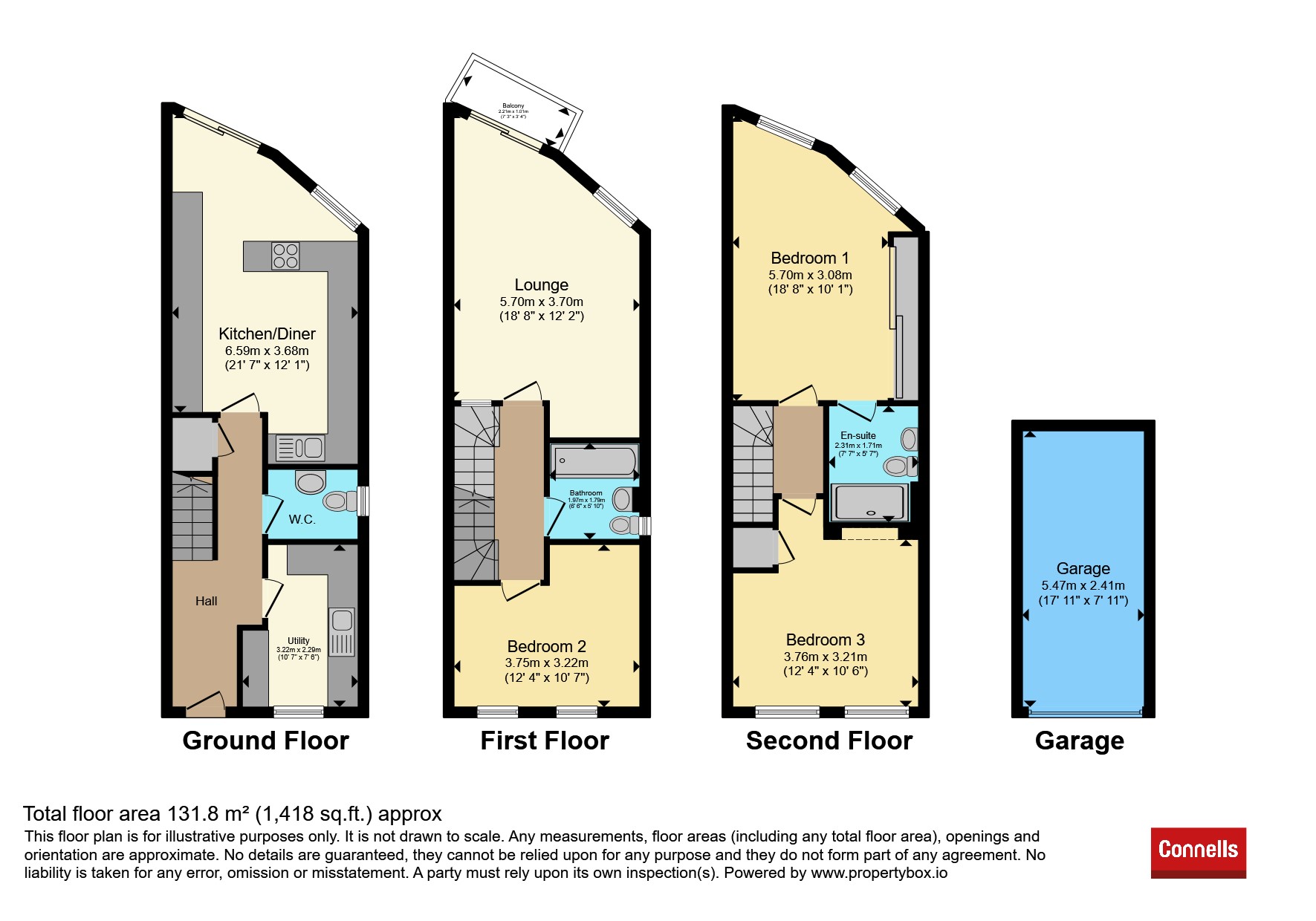 2, Highcliffe Mews, Paignton floorplan