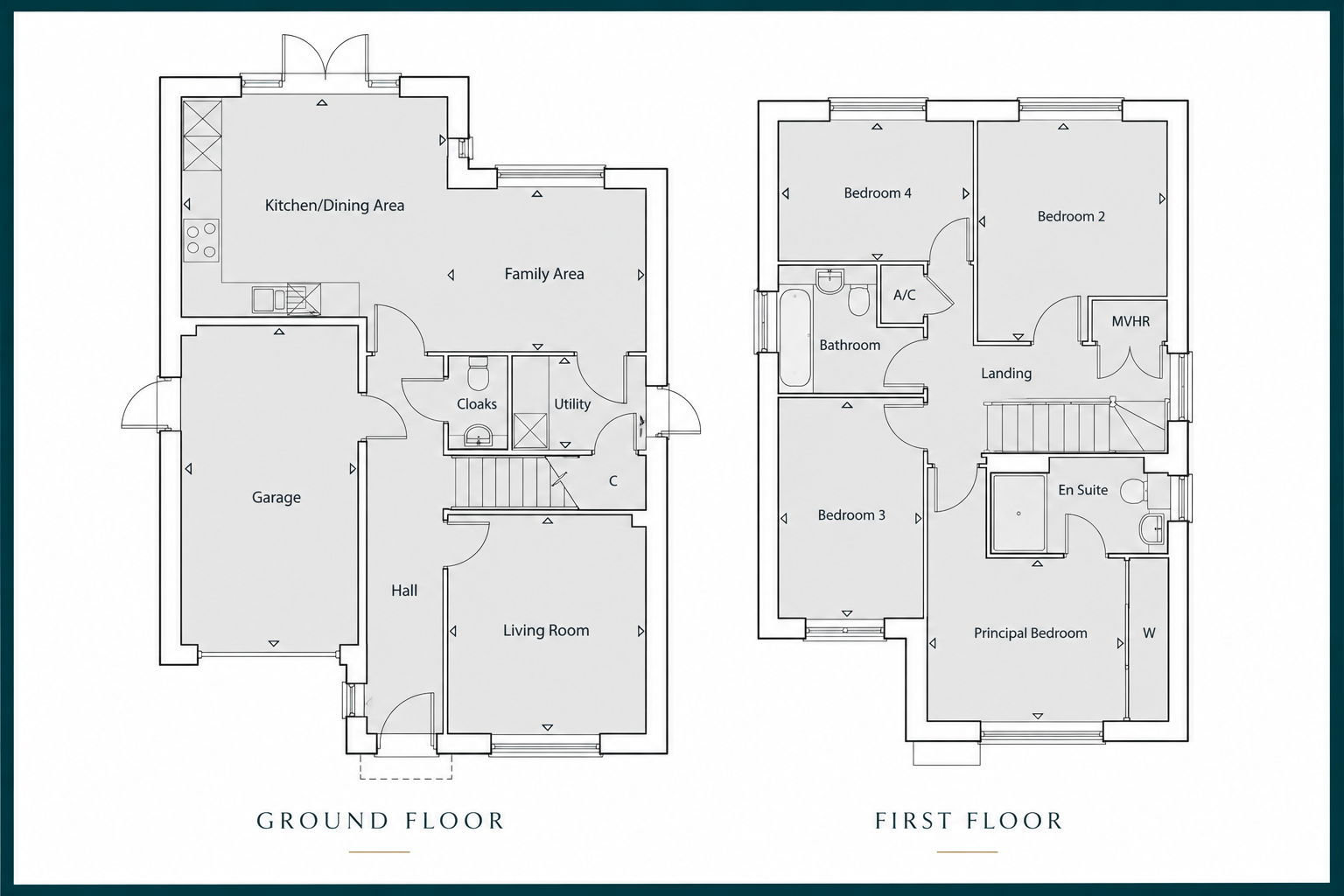 Plot 72 - The Chailey,, Ochre Meadows, Theale floorplan