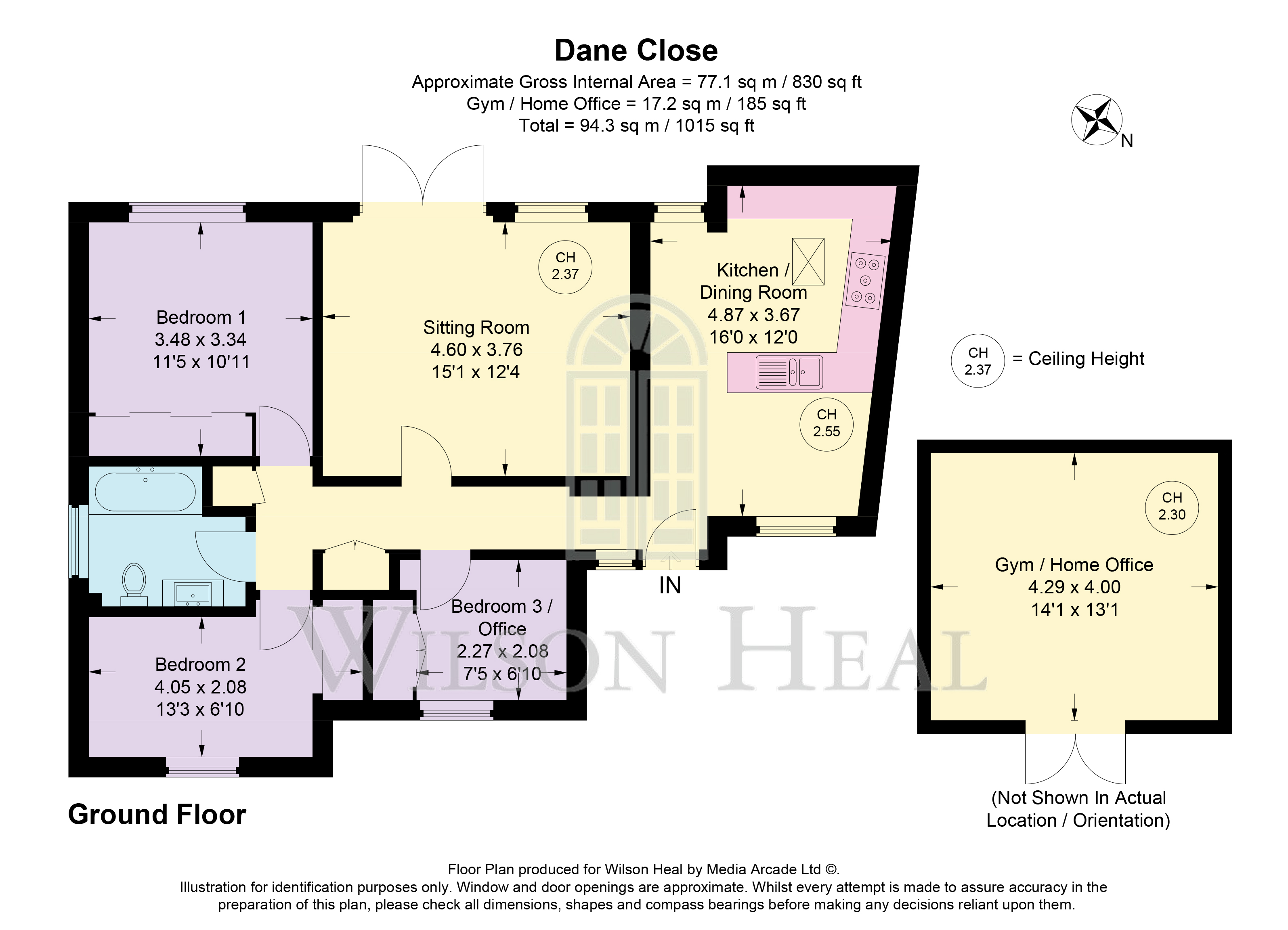 34, Dane Close, Buckingamshire floorplan