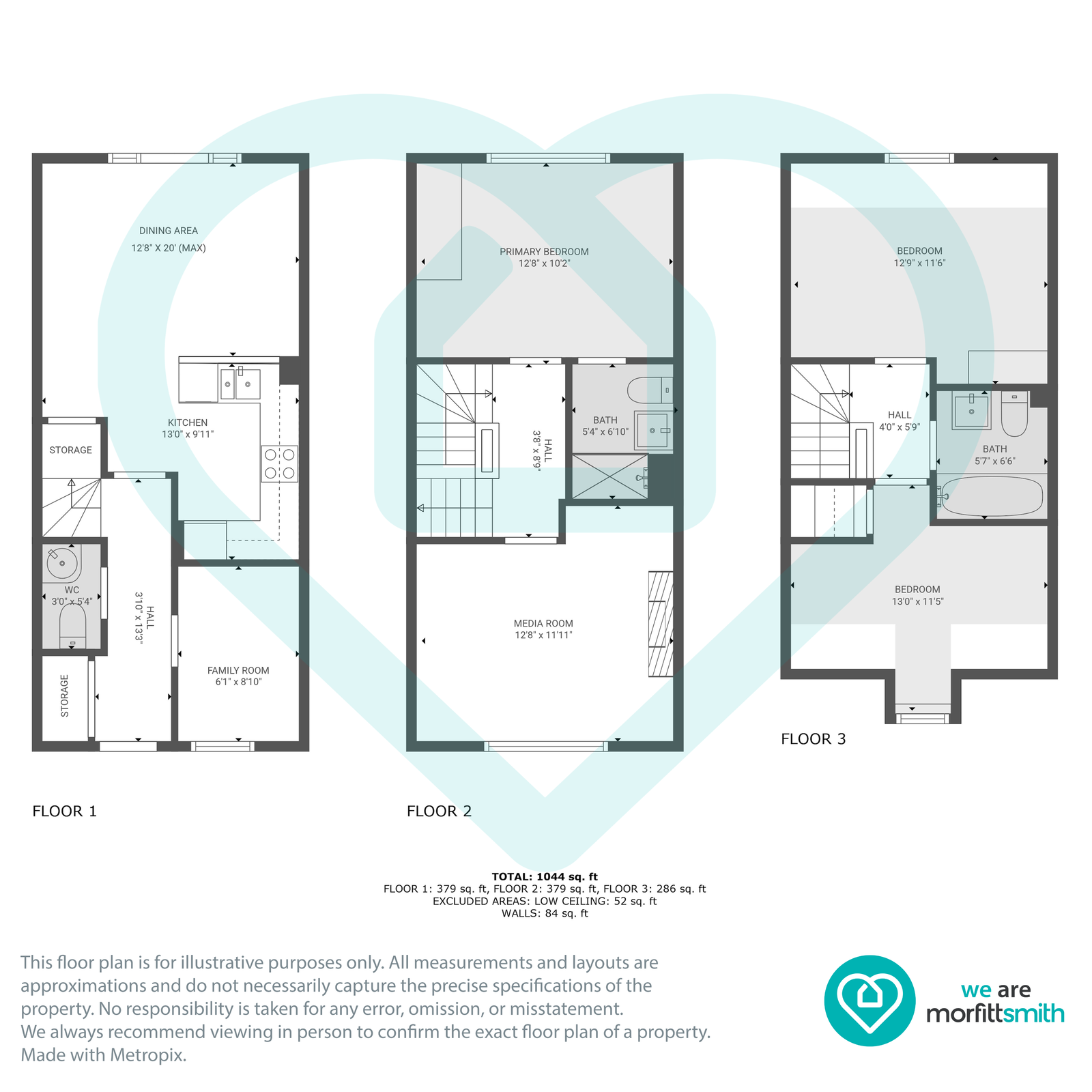 10, Whitebeam Close, Sheffield floorplan
