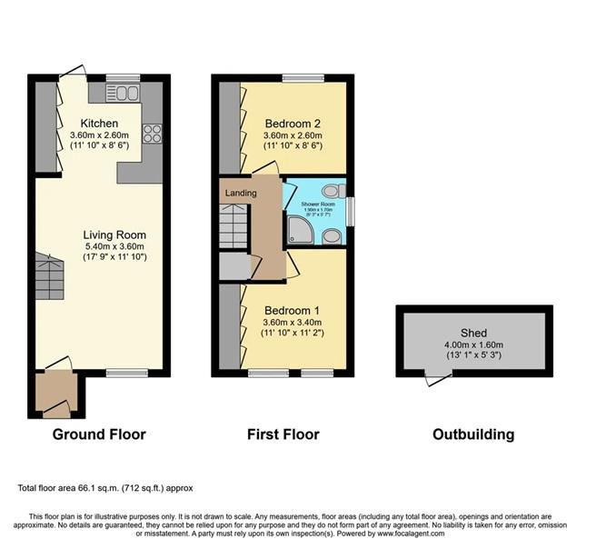 80, Daintry Close, Harrow floorplan