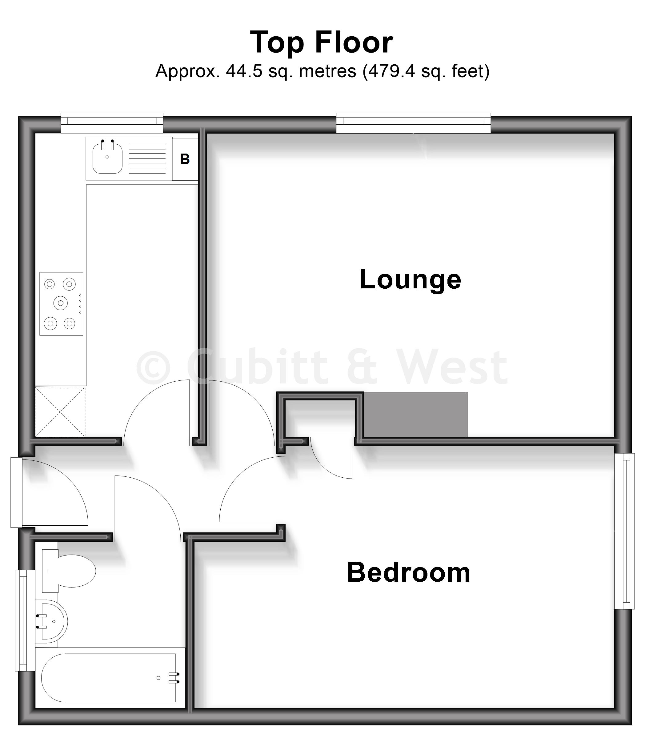 65, Tilgate Way, Crawley floorplan