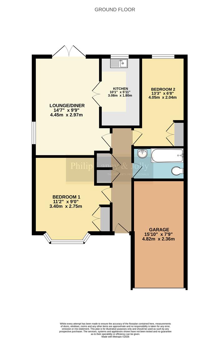 9, Exbury Place, Worcester floorplan