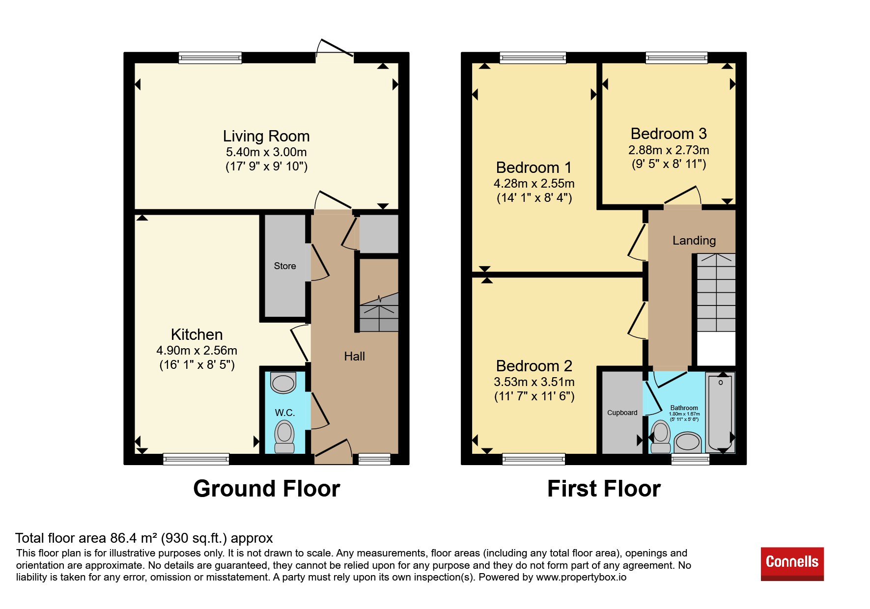 24, Hopmeadow Court, Northampton floorplan