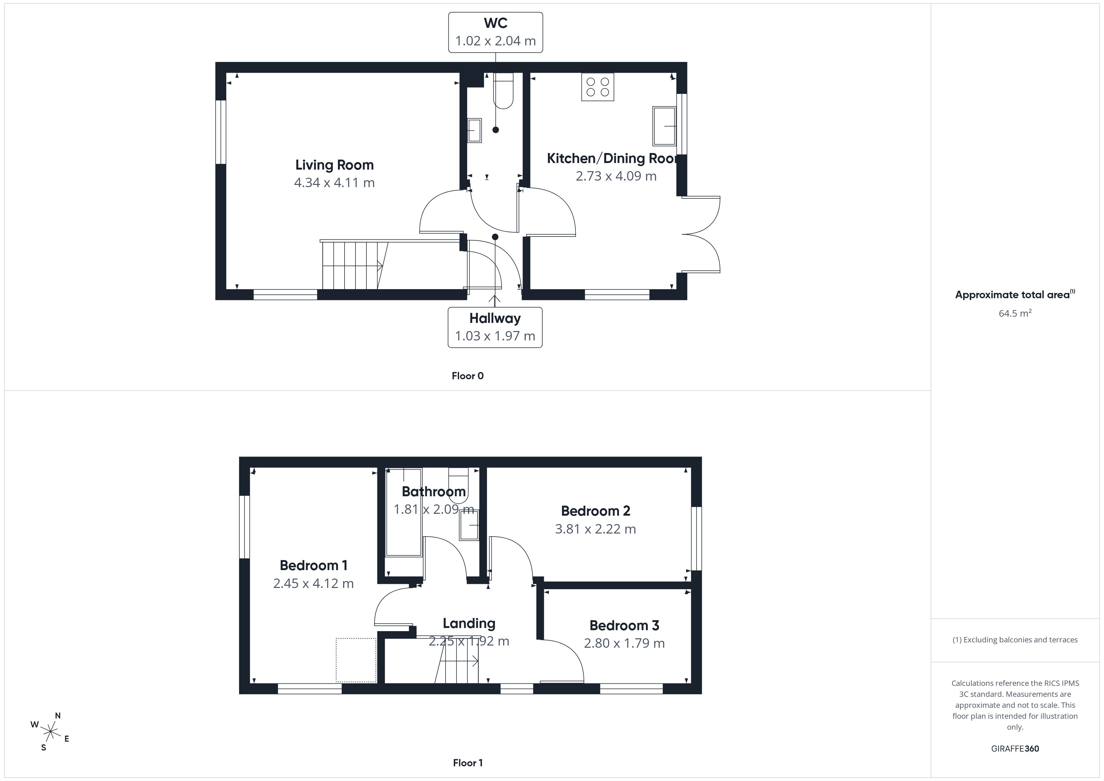 22, Barley Meadows, Cumberland floorplan
