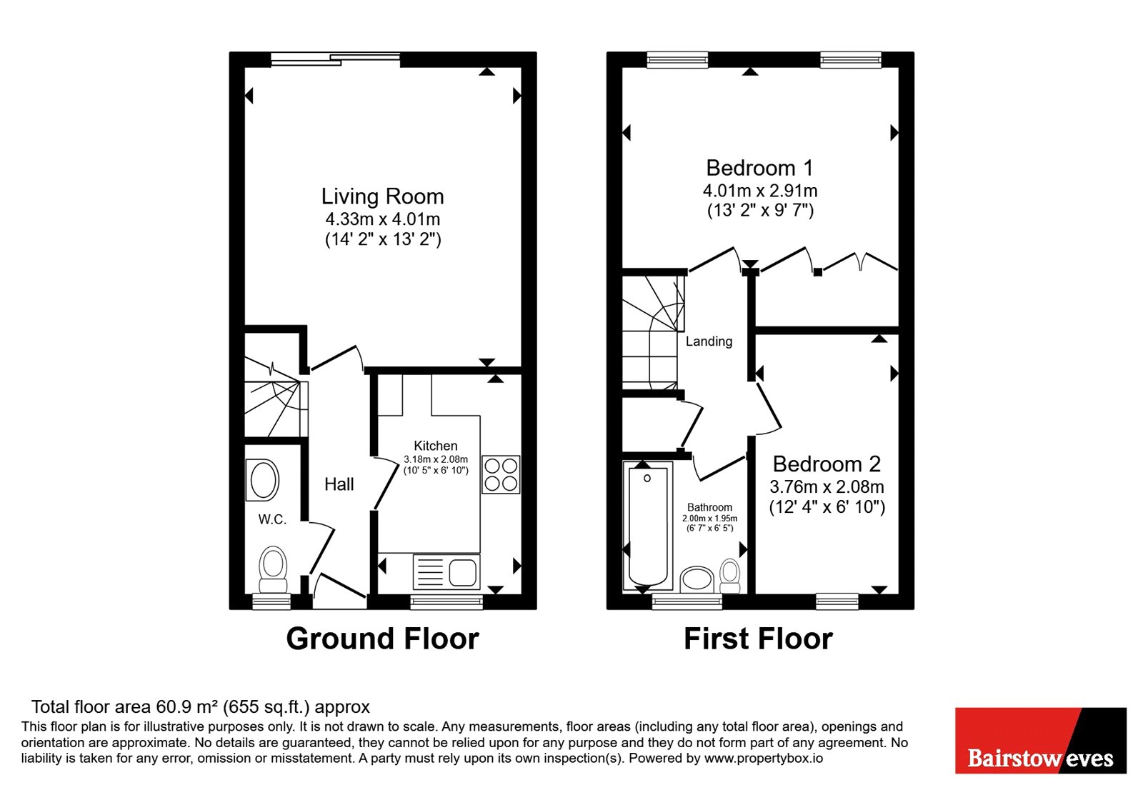 Saffron Road, Essex floorplan