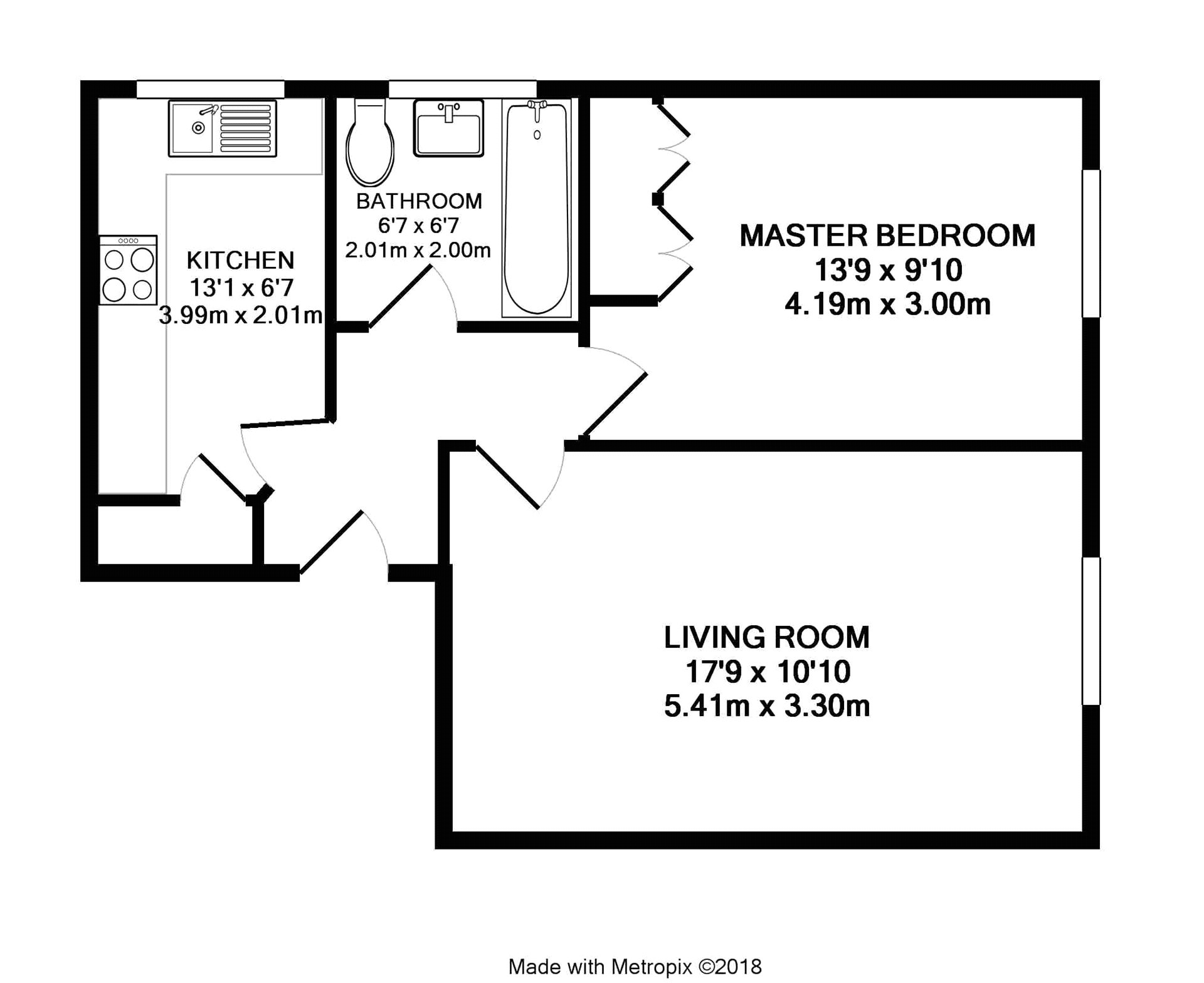 1 Bedrooms Flat for sale in Springfield Court, Oldfield Road, Maidenhead, Berkshire SL6