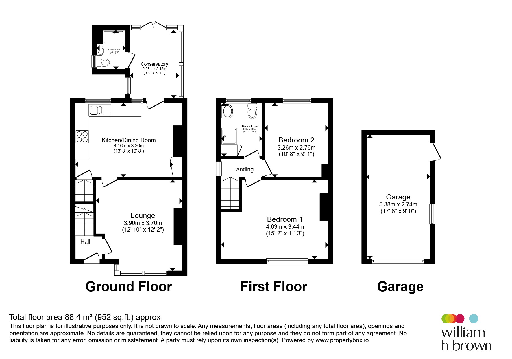 4, Arlington Crescent, Halifax floorplan