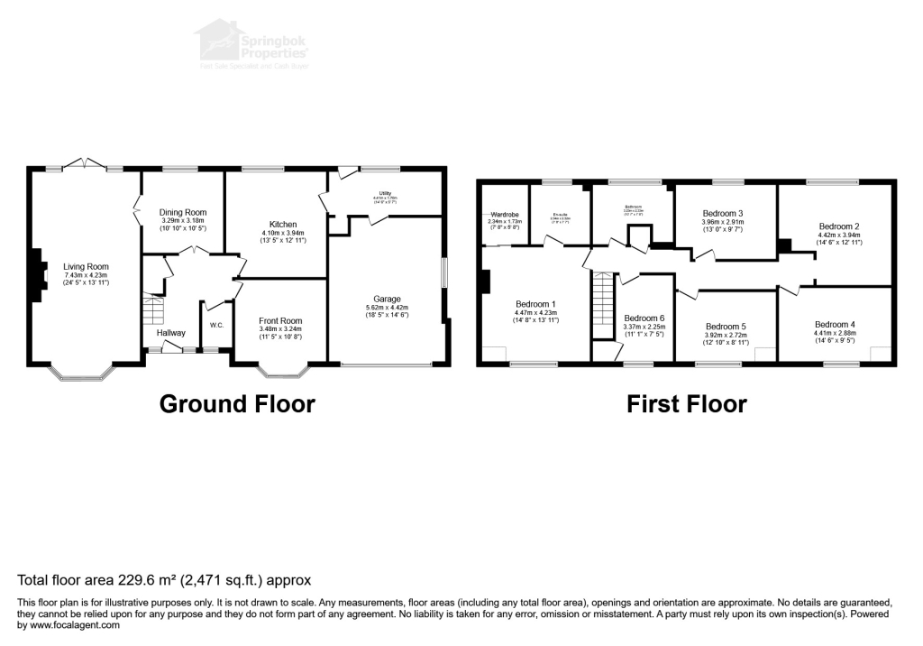 16, Old Coach Road, Stafford floorplan