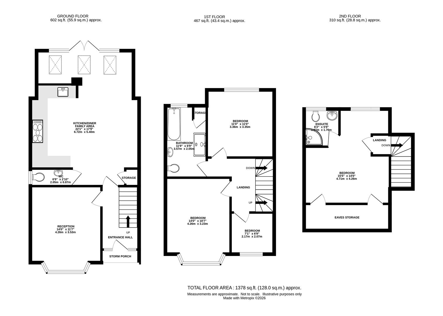 66, Oliver Road, Brentwood floorplan