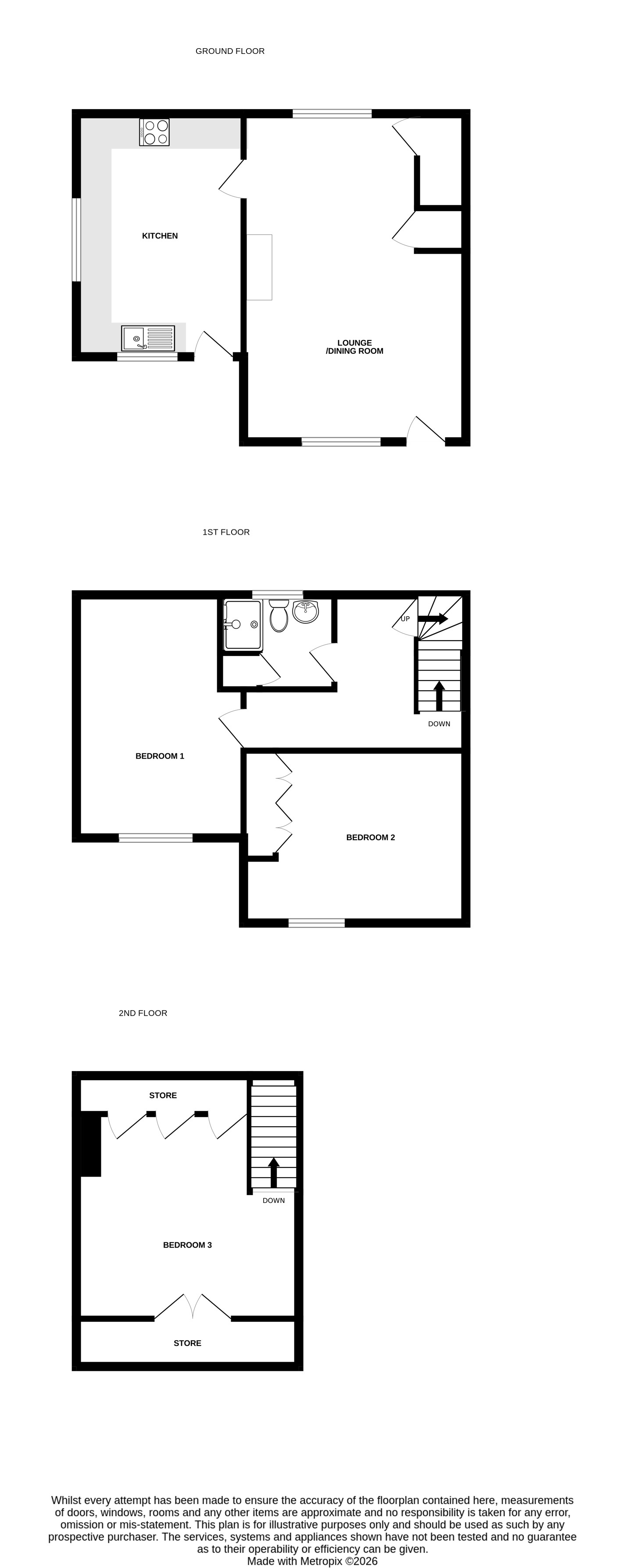 8, Hammonds Terrace, Kenilworth floorplan