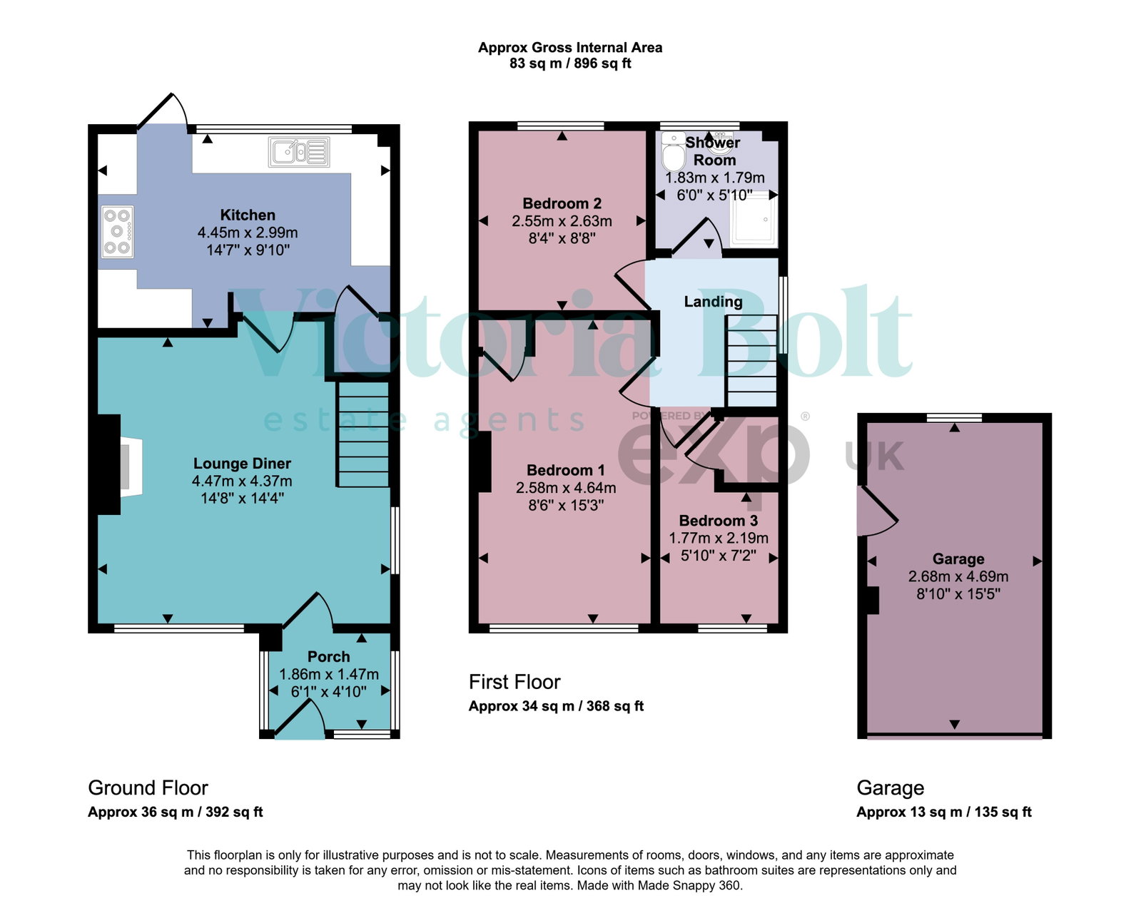 44, Priory Close, Ivybridge floorplan