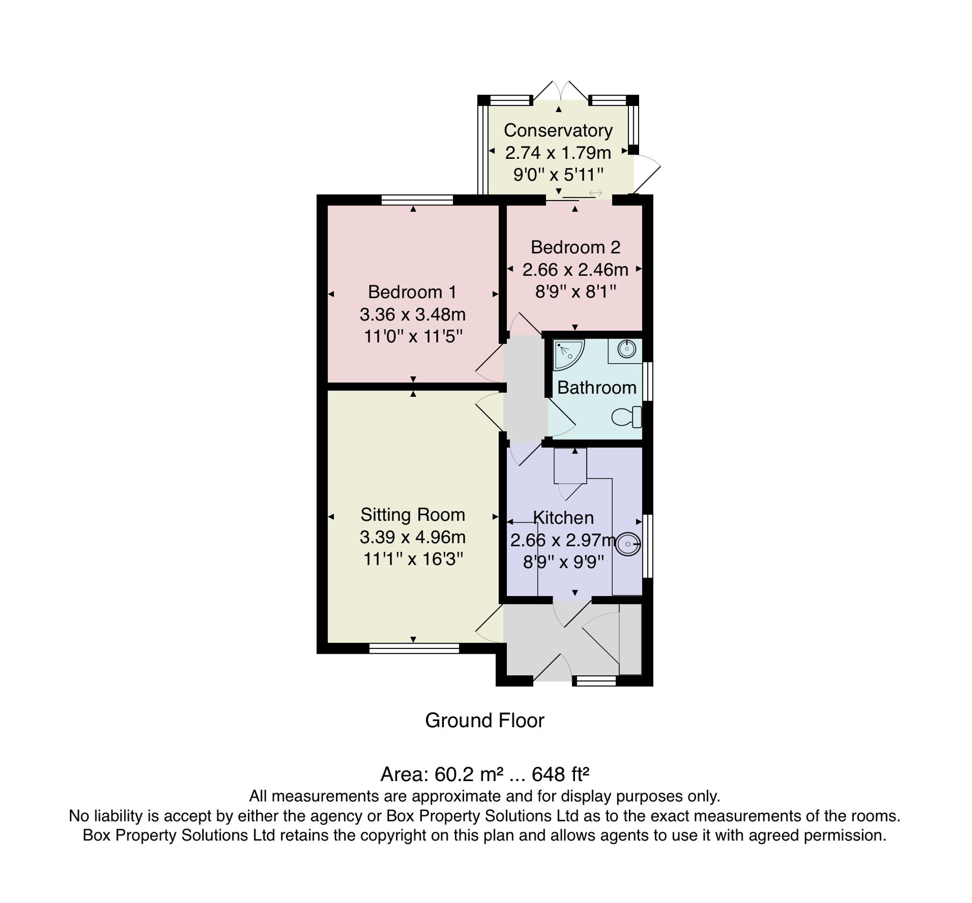 12 Shelley Court, Harrogate floorplan