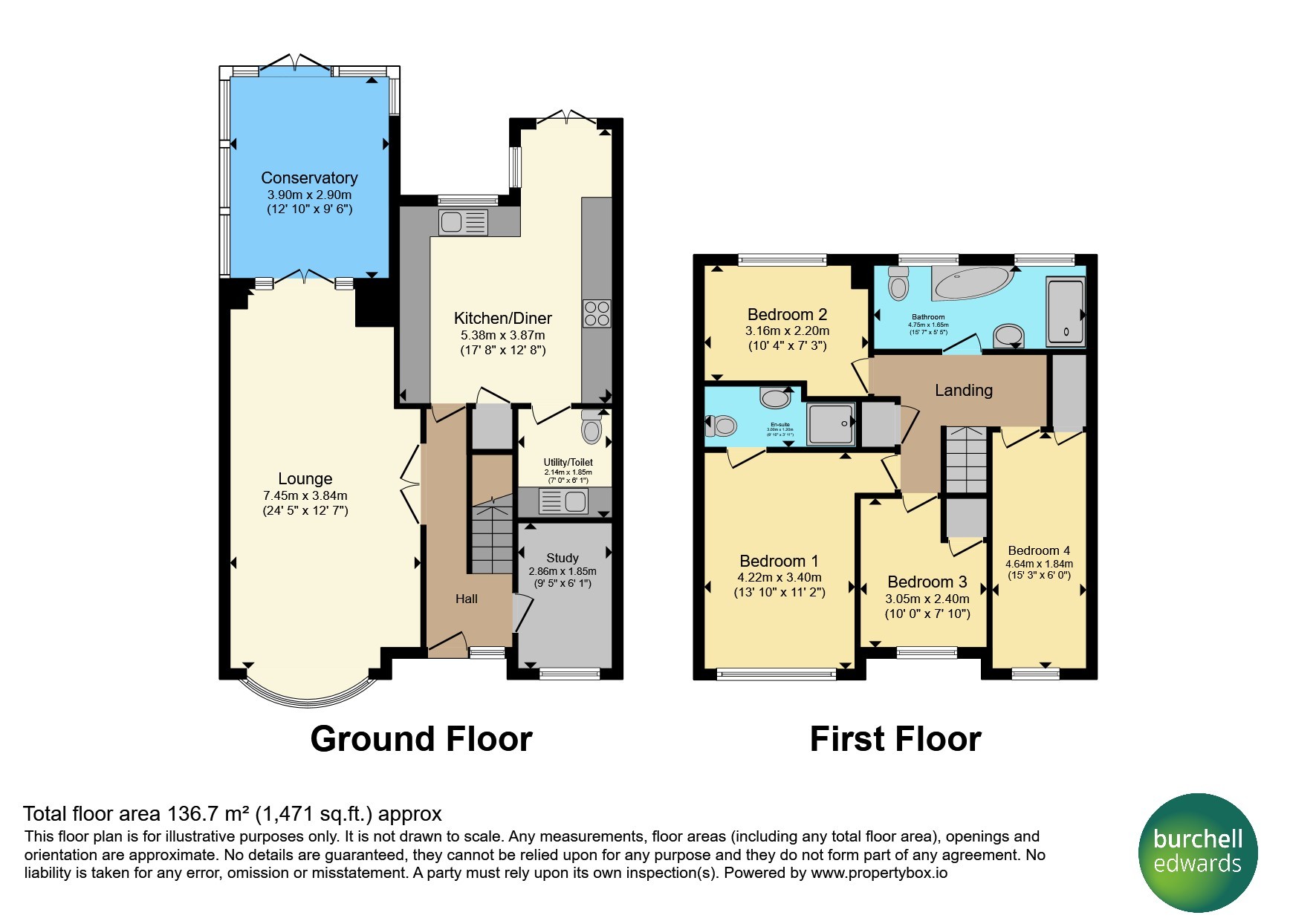 199, Brownlow Drive, Nottingham floorplan