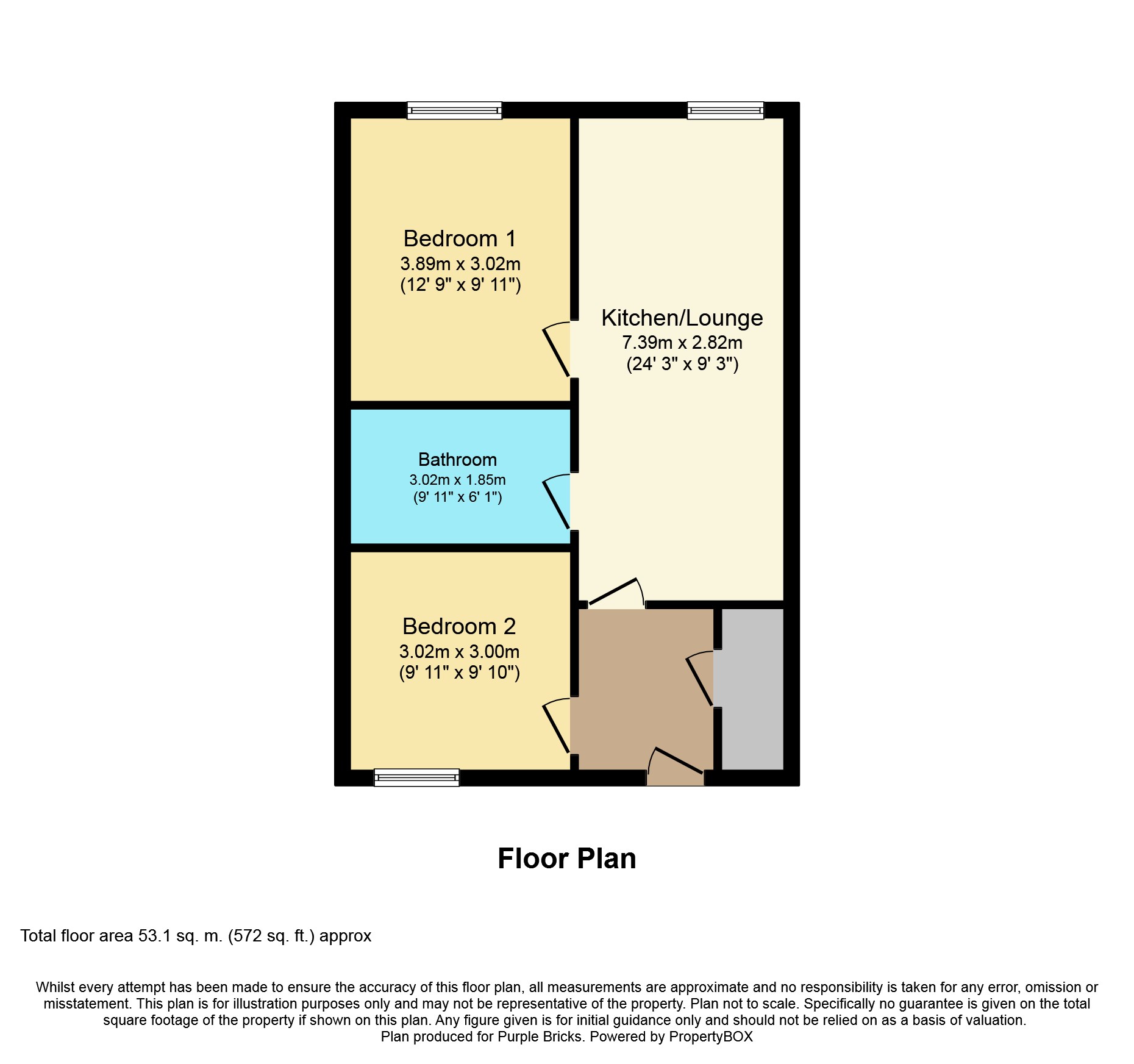 2 Bedrooms Maisonette for sale in 49 Braintree Road, Witham CM8