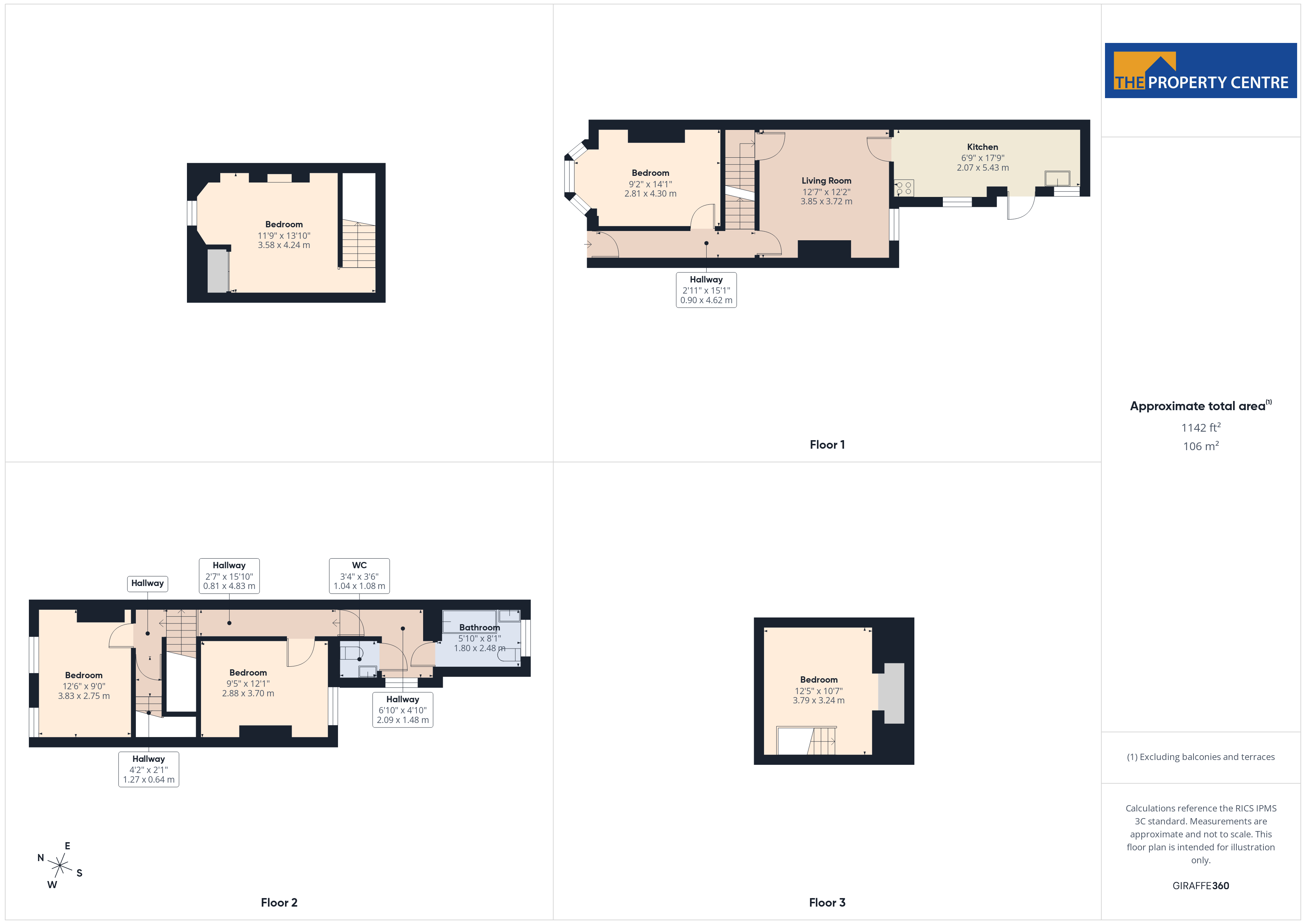 23, Rowley Hill Street, Worcestershire floorplan
