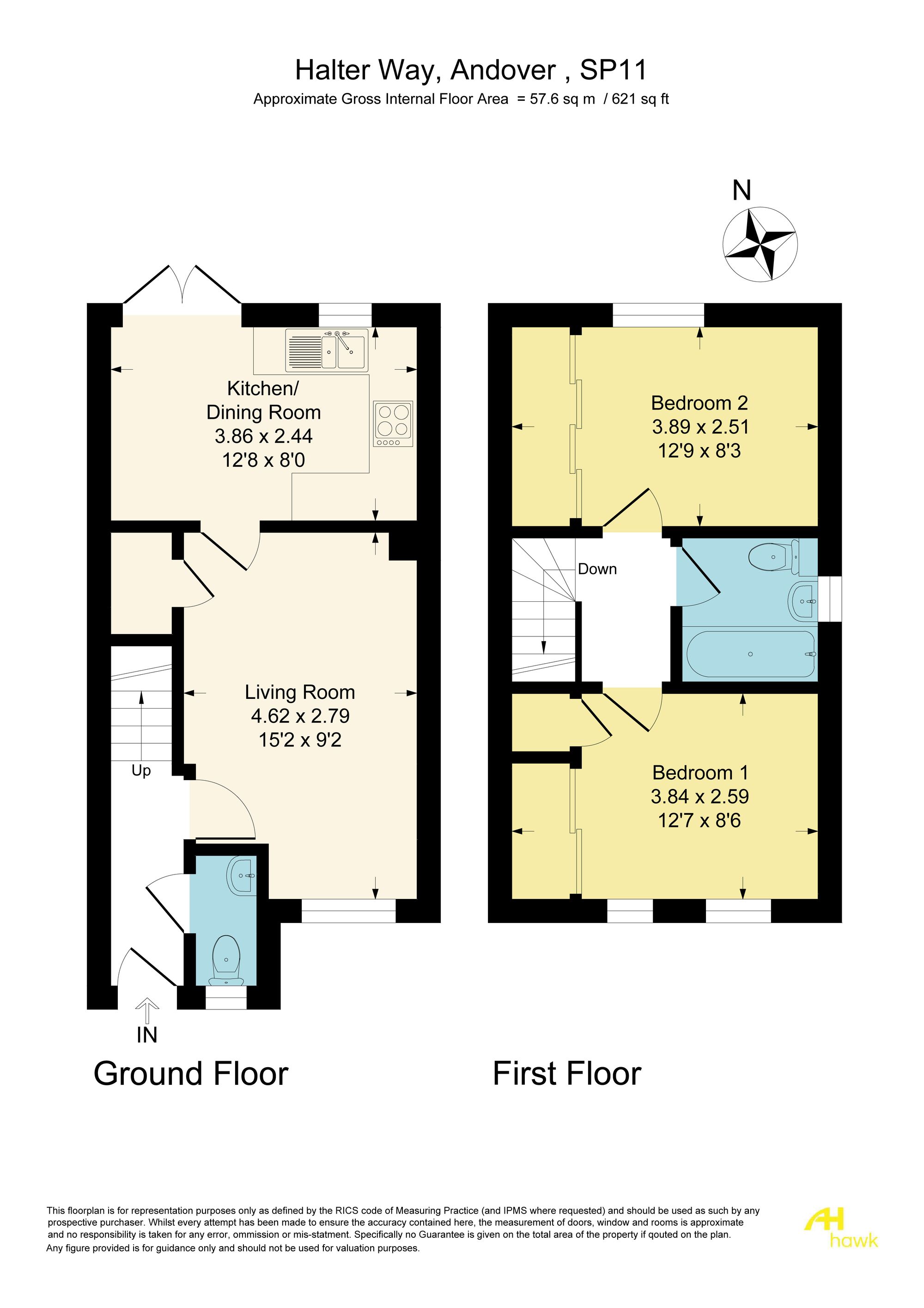 178 Halter Way, Andover floorplan