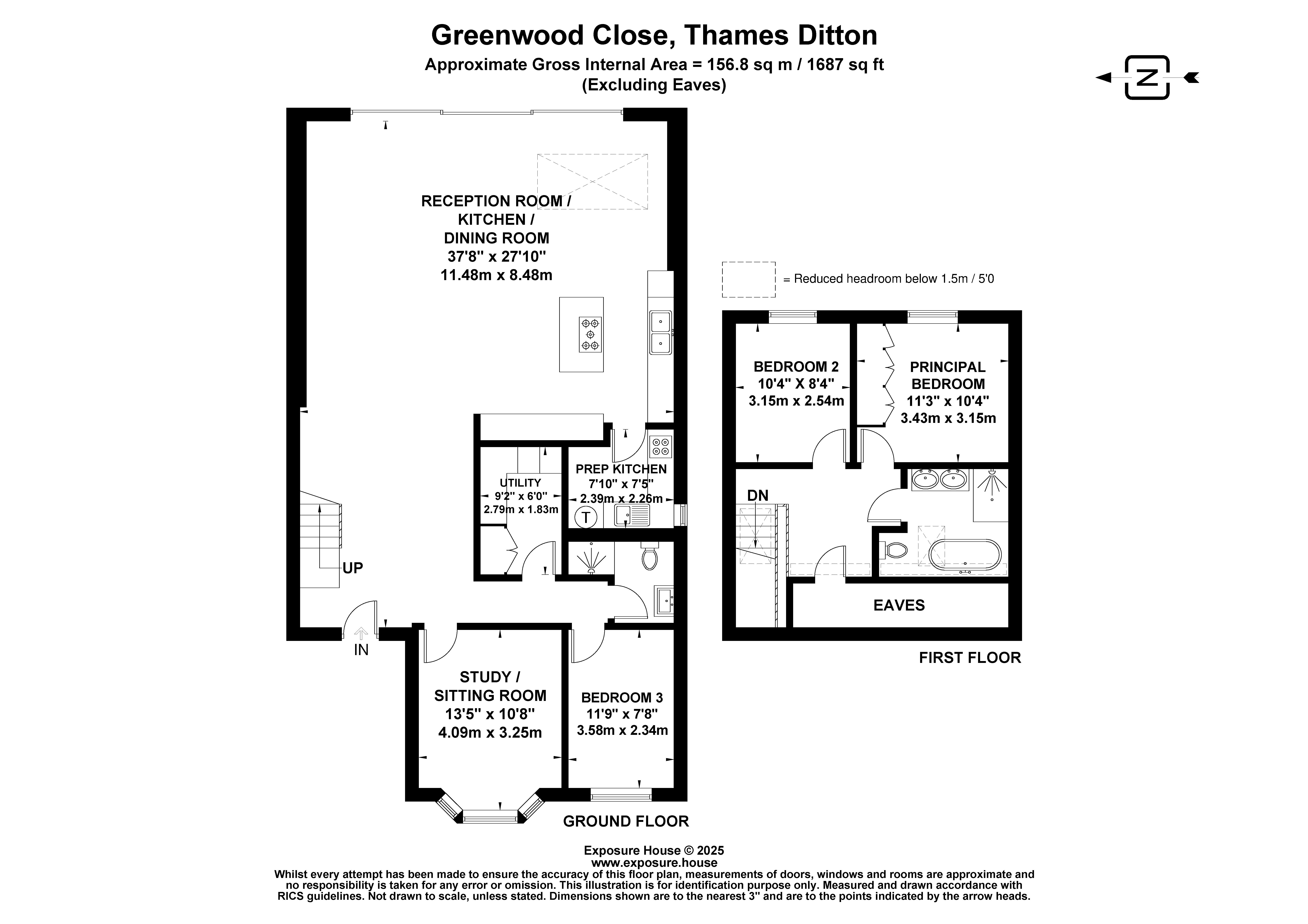 15, Greenwood Close, Surrey floorplan