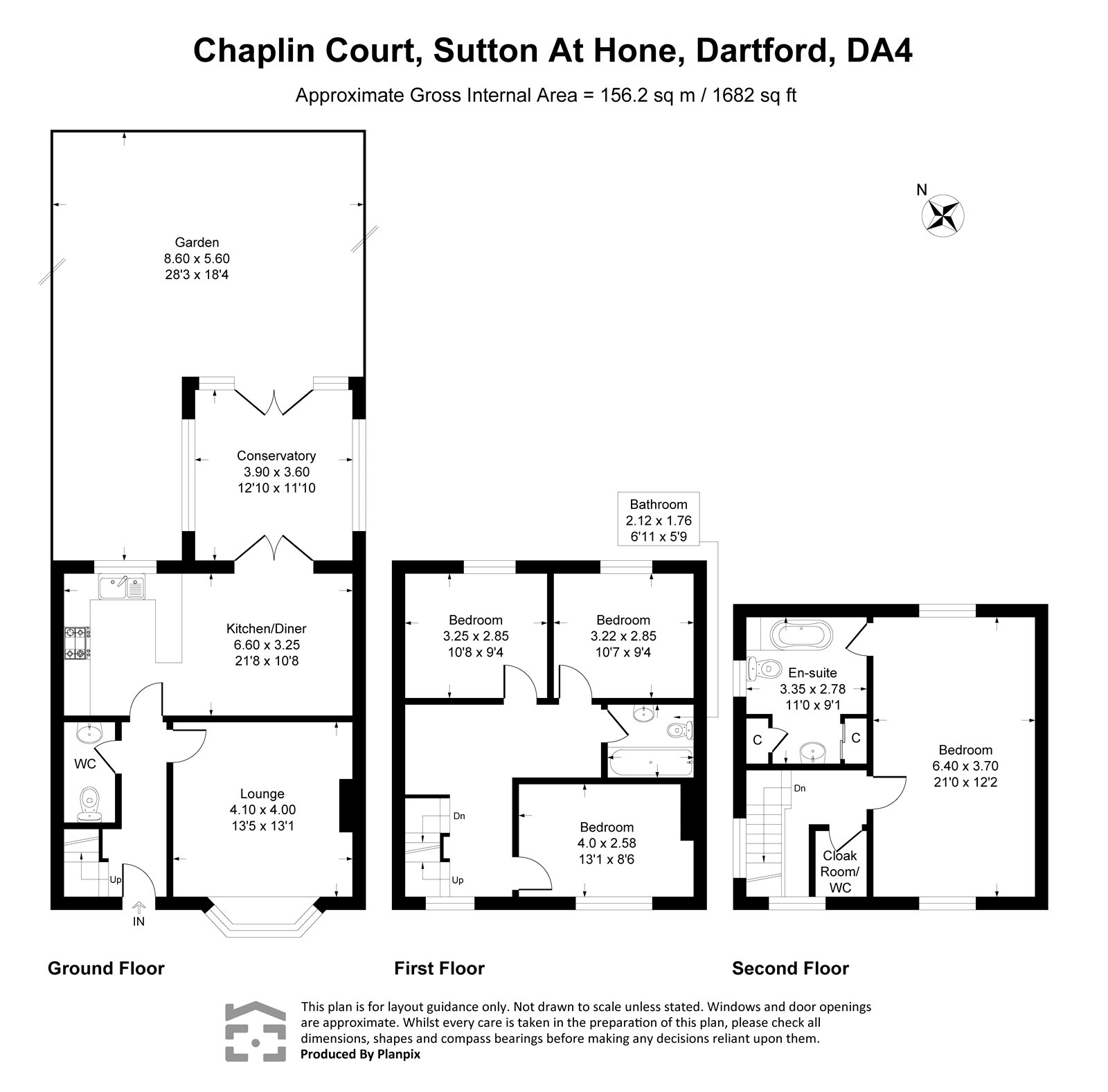 8, Chaplin Court, Dartford floorplan