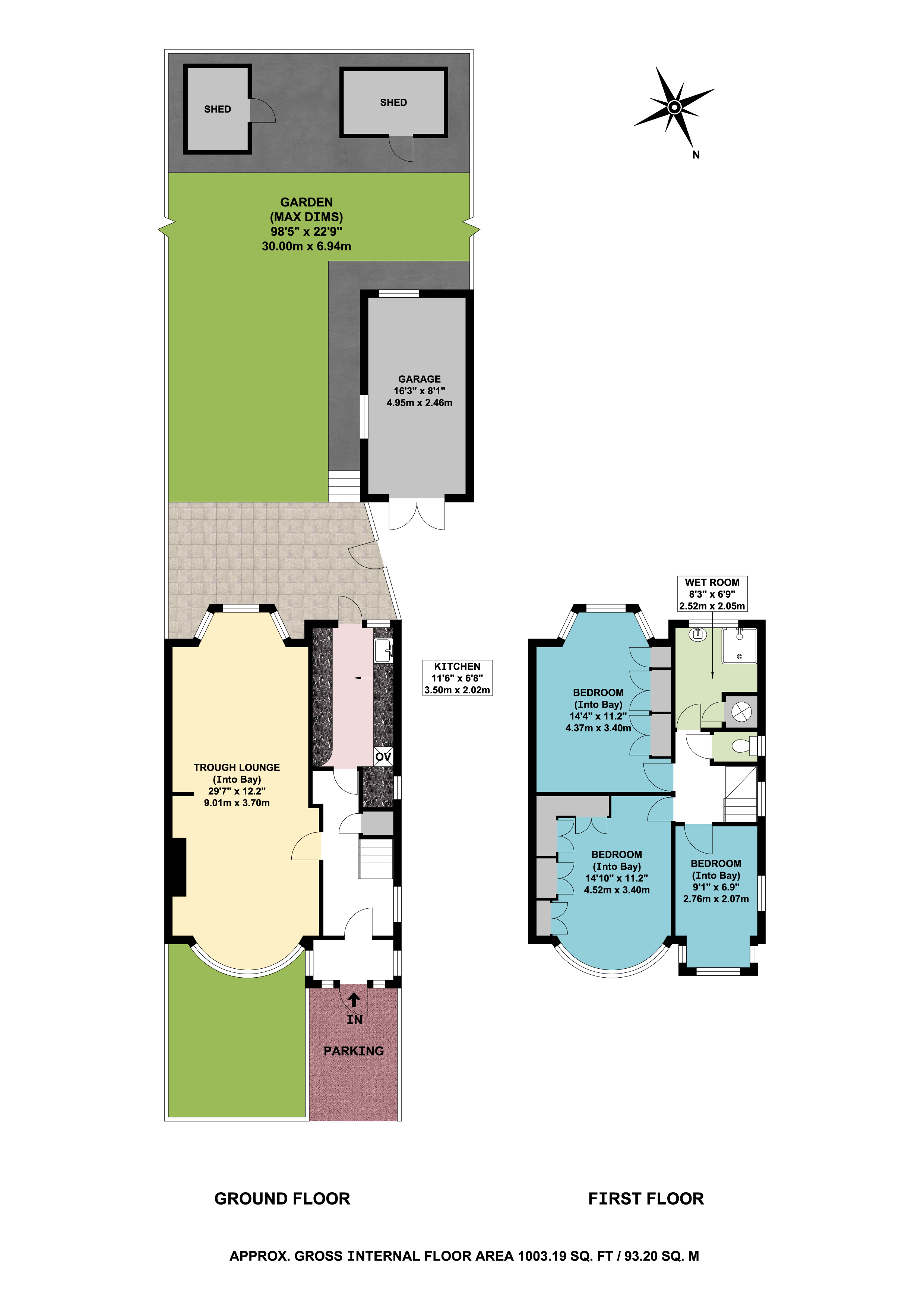 56, Cavendish Avenue, Sudbury floorplan