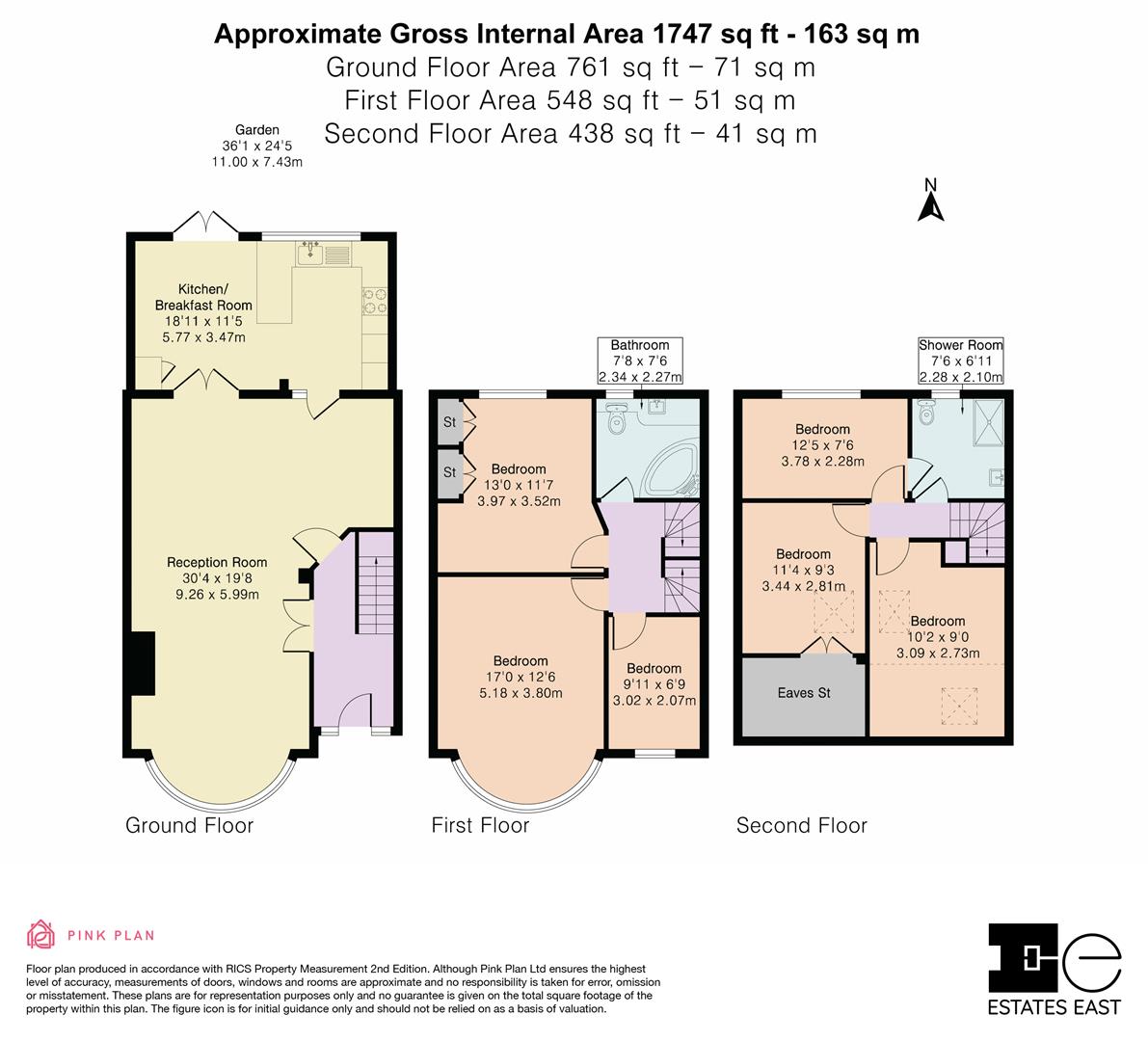 33, Woodside Park Avenue, London floorplan