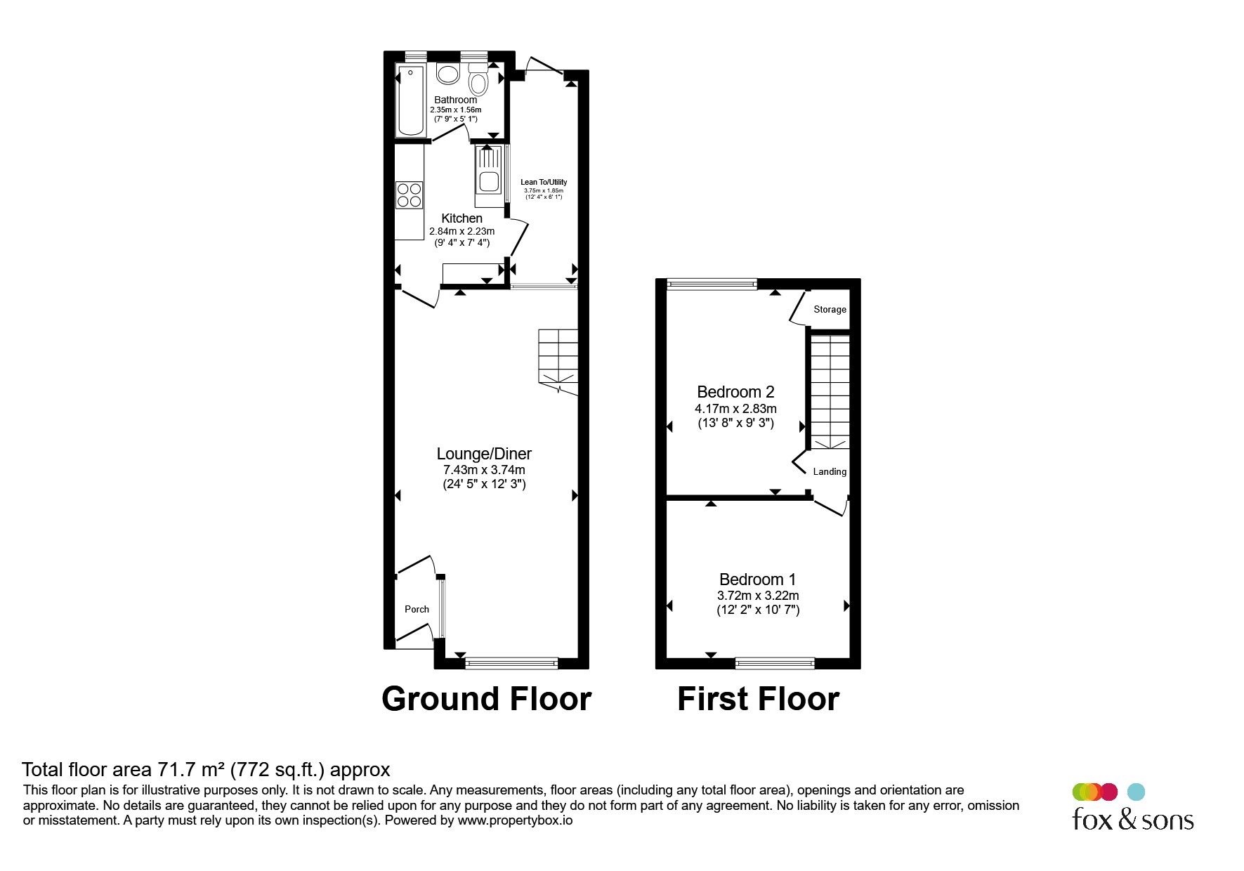 95, Penhale Road, Portsmouth floorplan