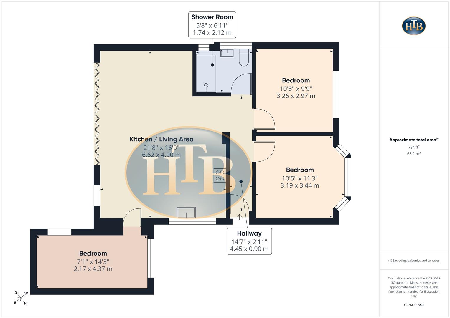 Yeovil, Cottimore Terrace, Walton-On-Thames floorplan