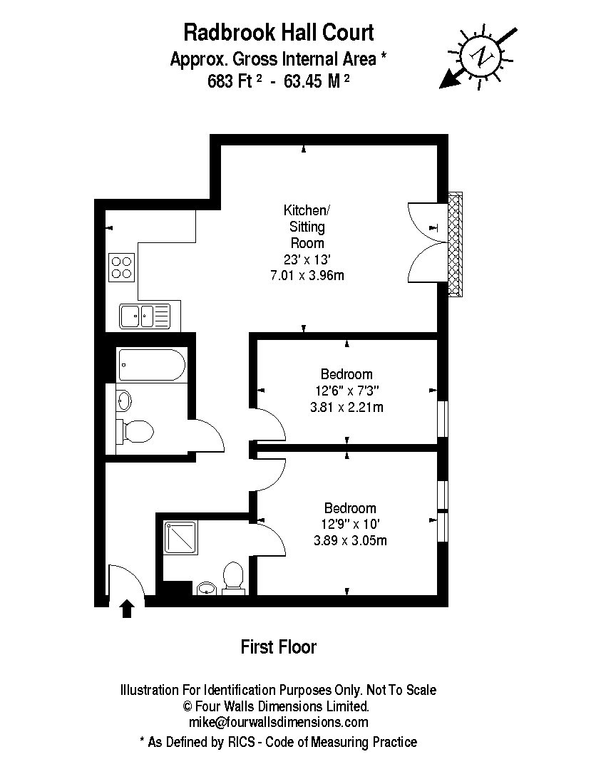 2 Bedrooms Flat to rent in Radbrook Hall Court, Shrewsbury, Shropshire SY3