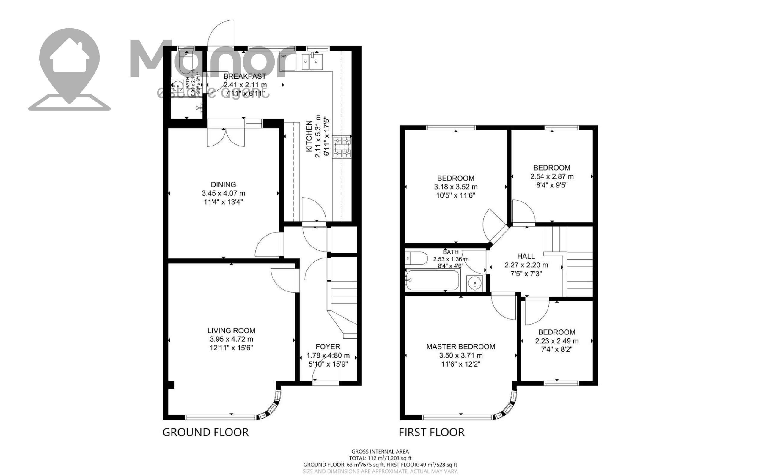 252 Westrow Drive, Barking floorplan