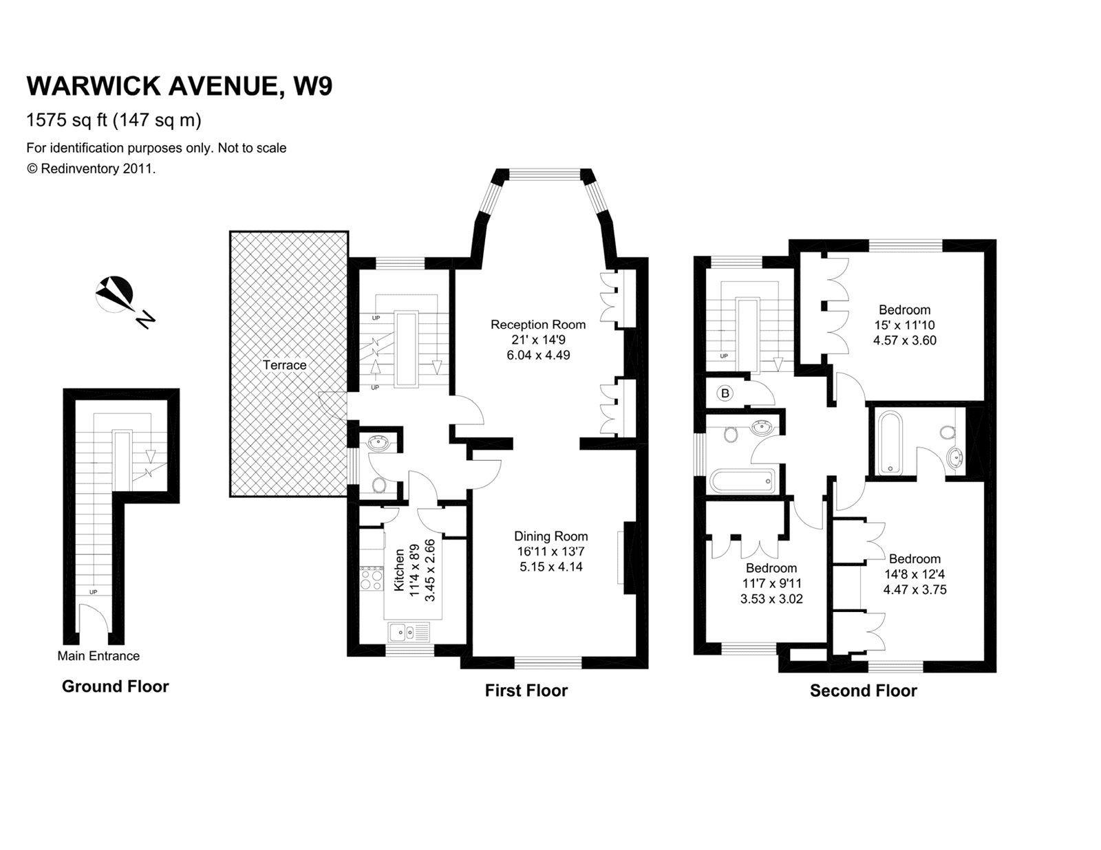 3 Bedrooms Flat to rent in Warwick Avenue, Maida Vale, London W9