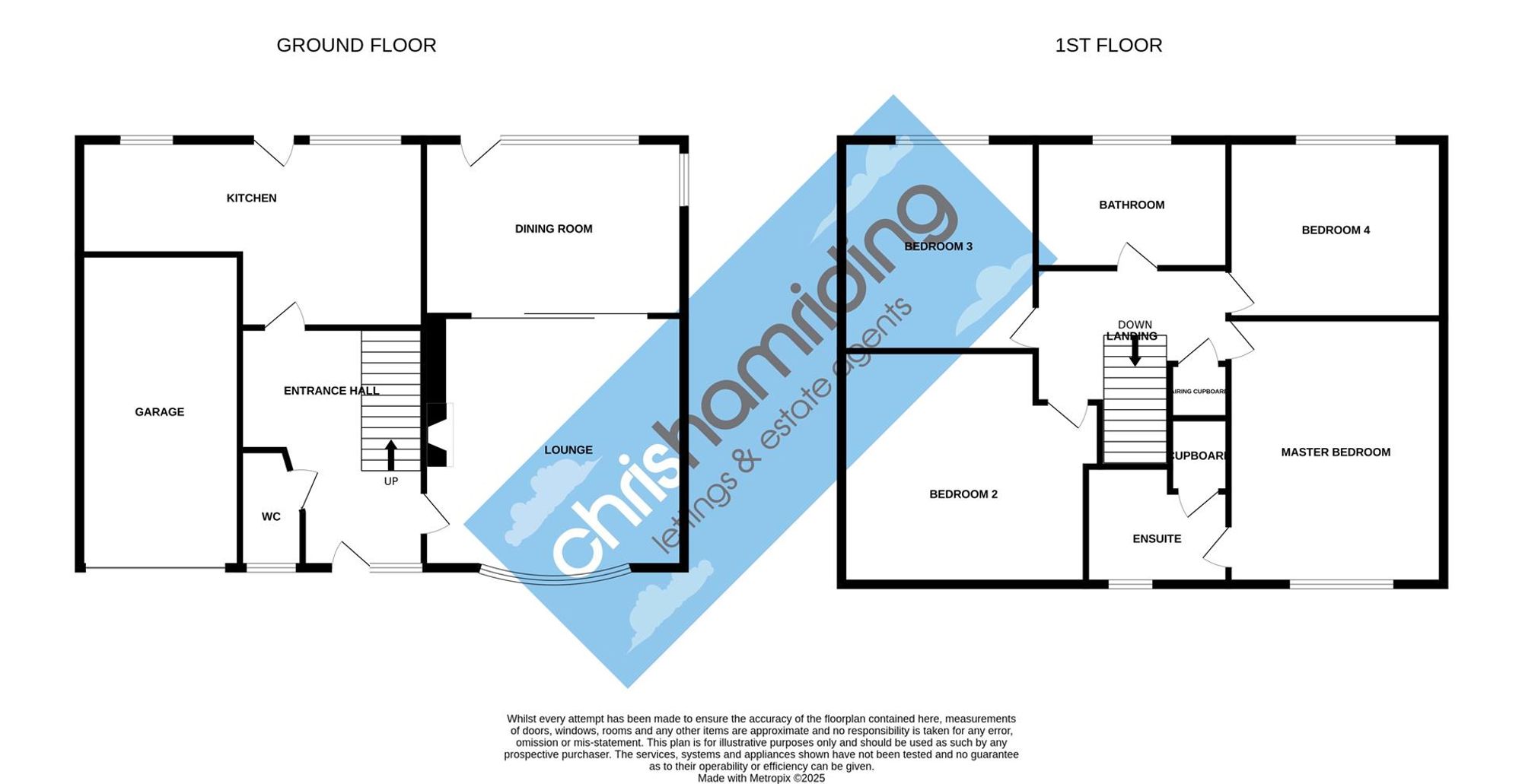 6 St. Peters Rise, Sandbach floorplan