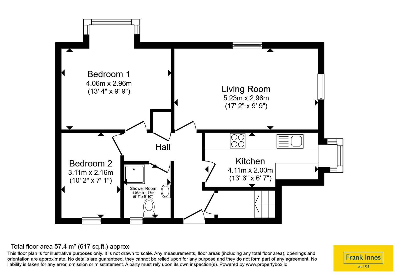 1, Old Mill Court, Nottingham floorplan
