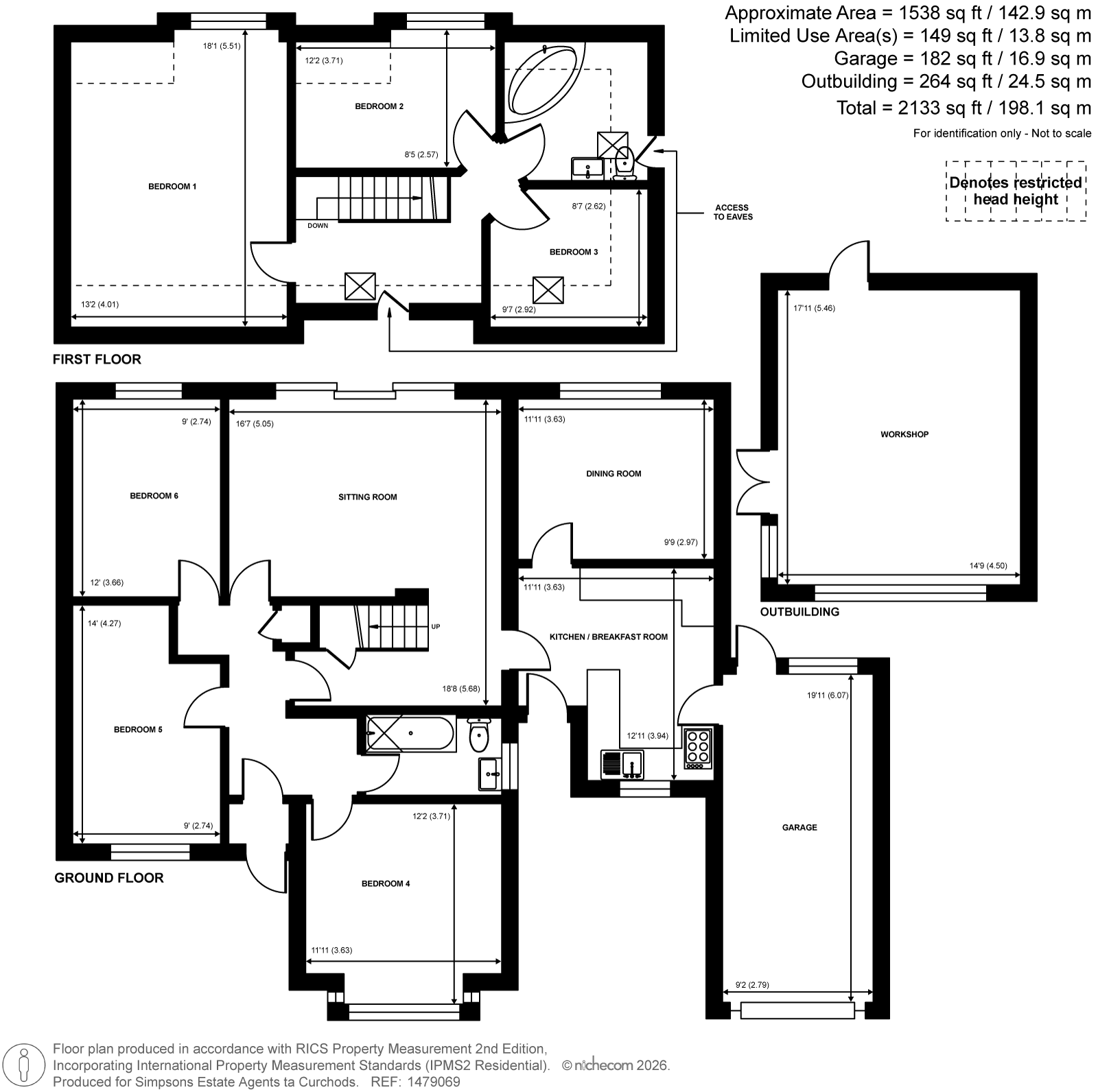 184, Send Road, Send floorplan