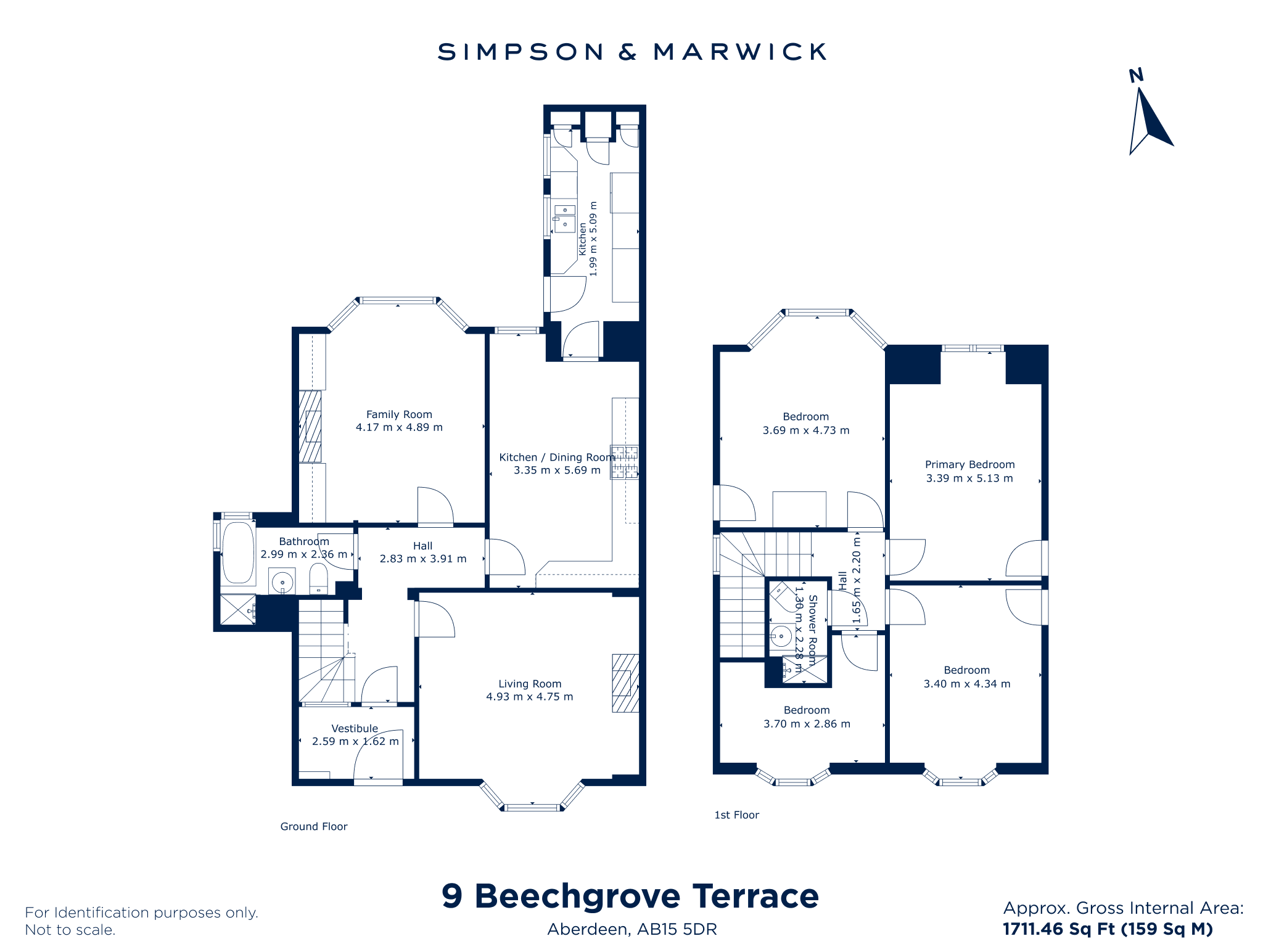 9, Beechgrove Terrace, Aberdeen floorplan