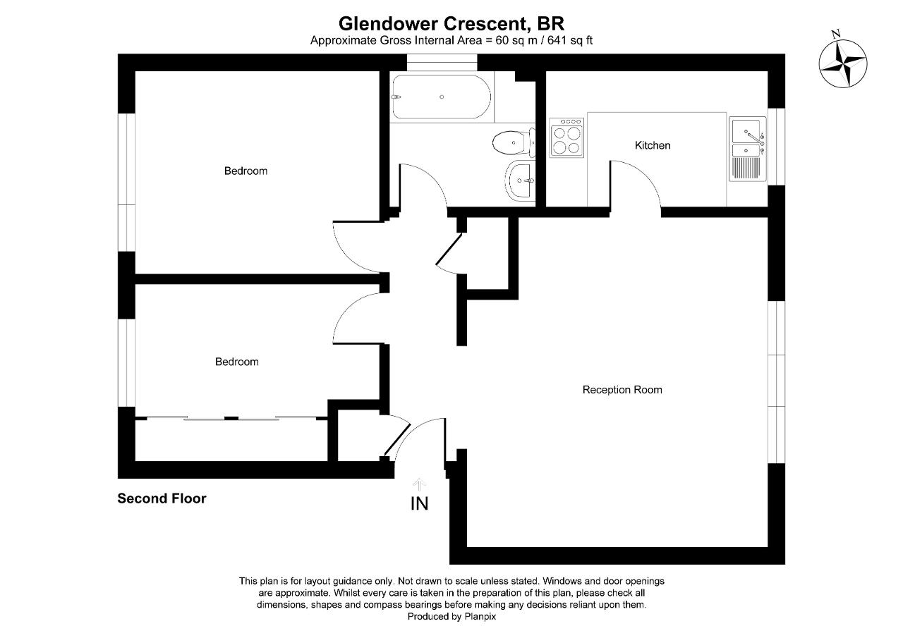 Glendower Crescent, Orpington, Kent BR6, 2 bedroom flat for sale