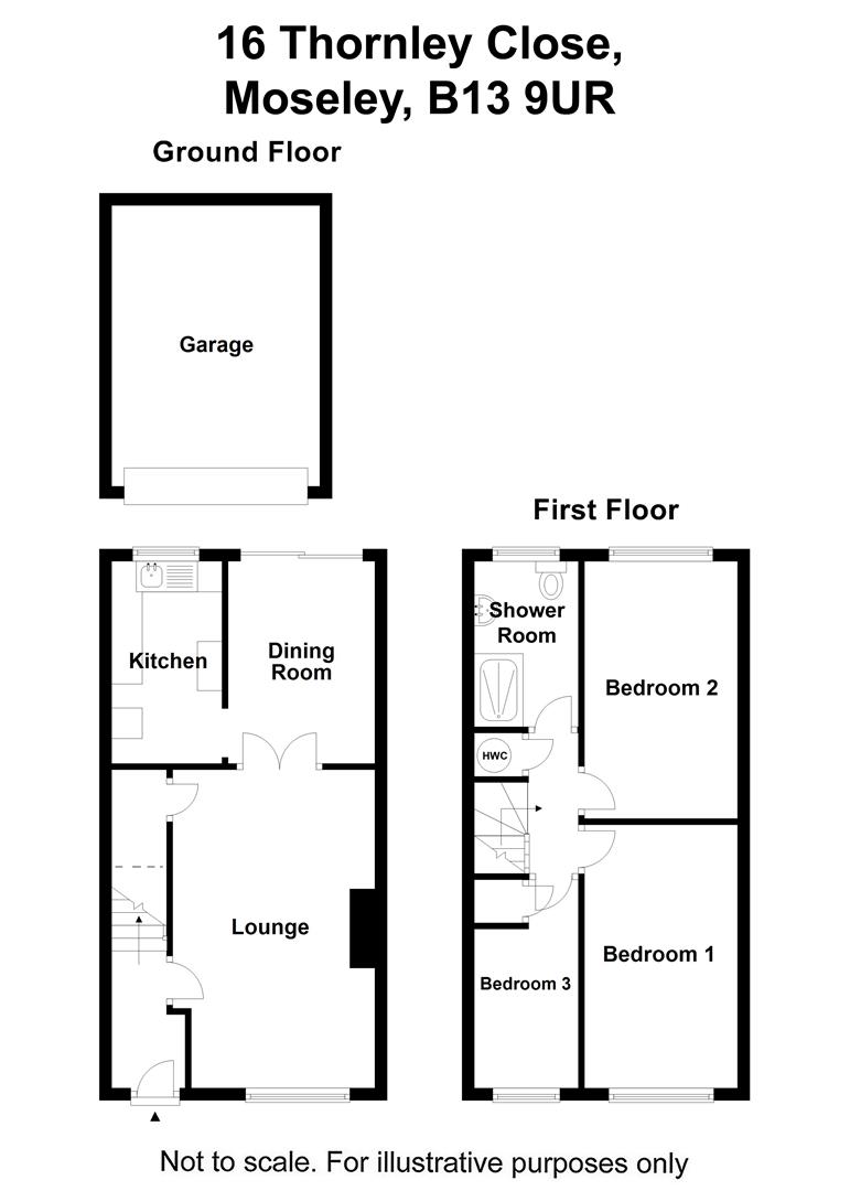 3 Bedrooms Terraced house for sale in Thornley Close, Moseley, Birmingham B13