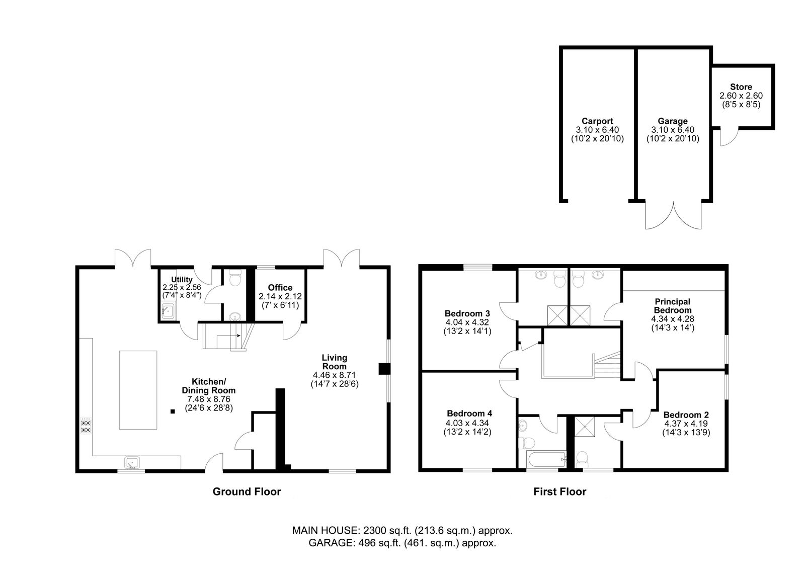 8 Kilnfield Barns, Chignal Road, Chelmsford floorplan
