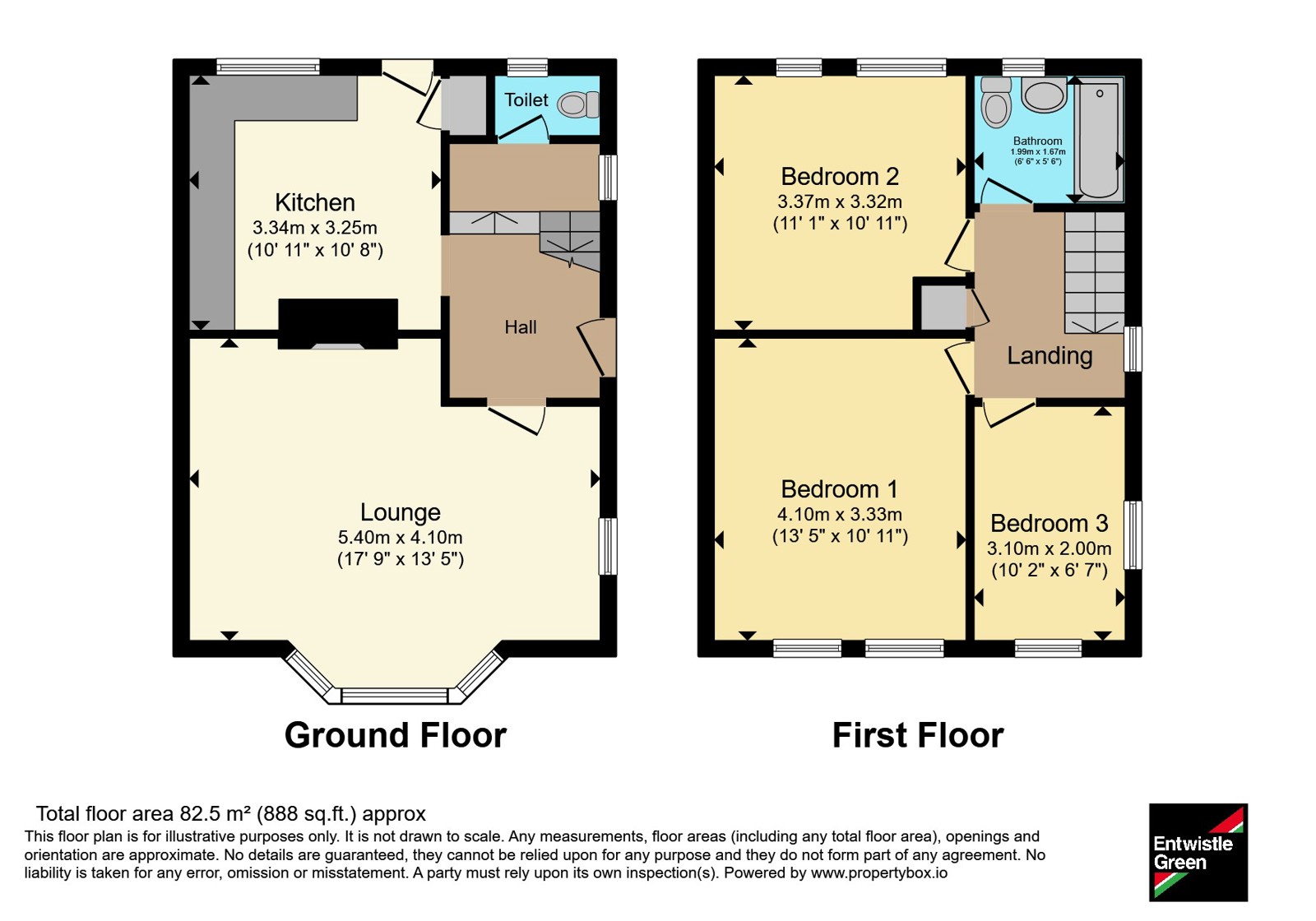 15, Ivy Road, Bolton floorplan