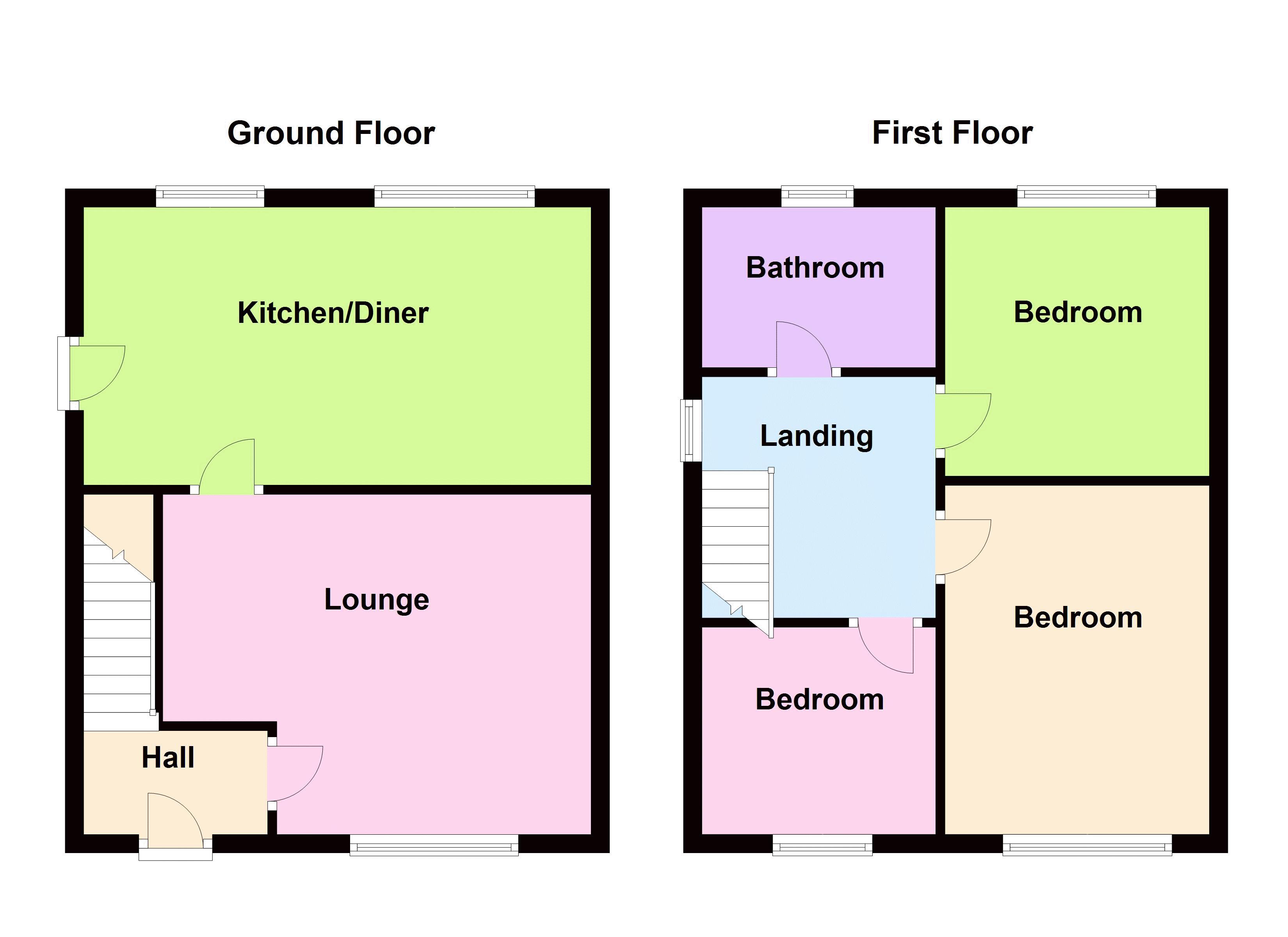 3 Bedrooms Semi-detached house to rent in Townsley Grove, Ashton-Under-Lyne OL6