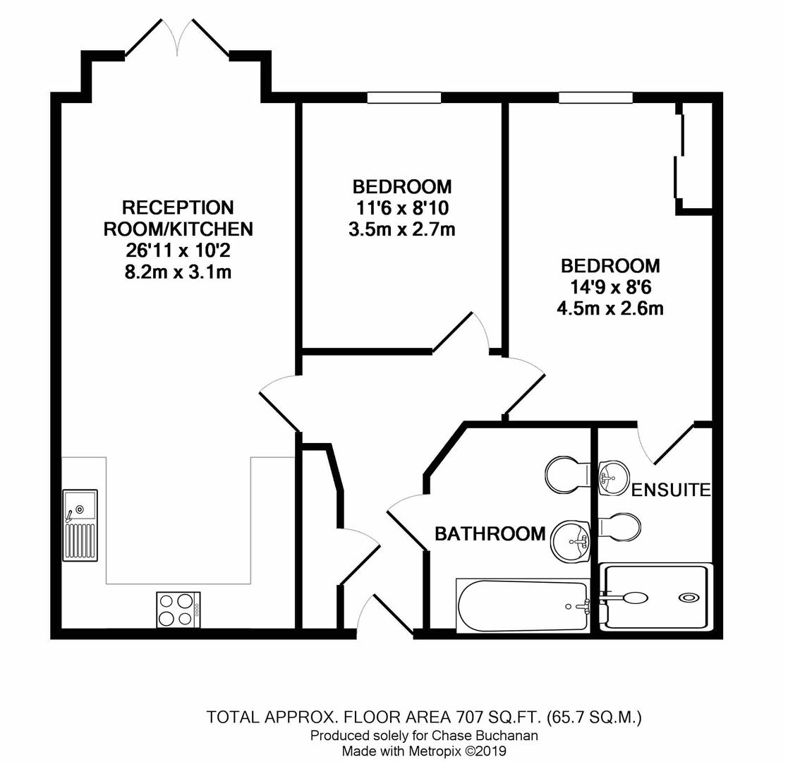 2 Bedrooms Flat for sale in Worton Road, Isleworth TW7