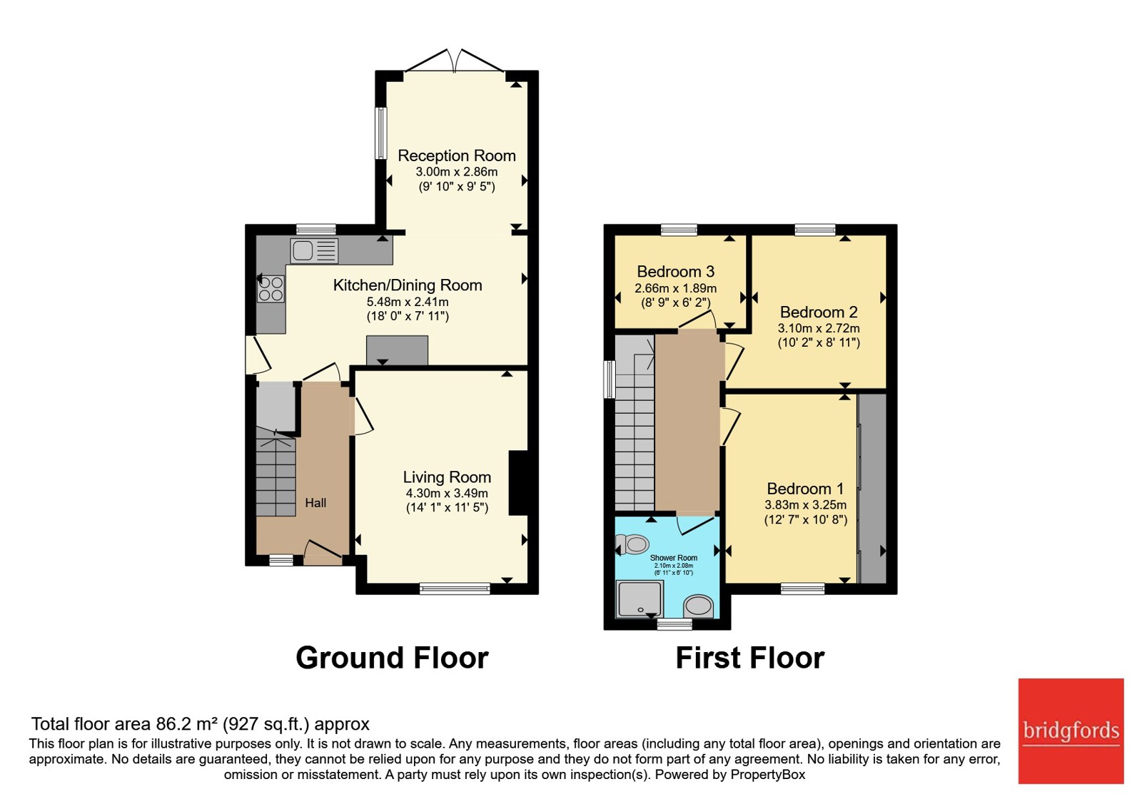 1, Baldock Close, Warrington floorplan