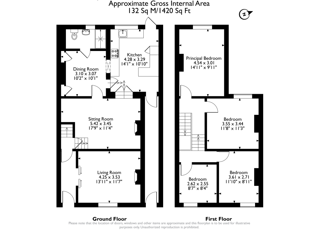 8, Penmaen Road, Pontllanfraith floorplan