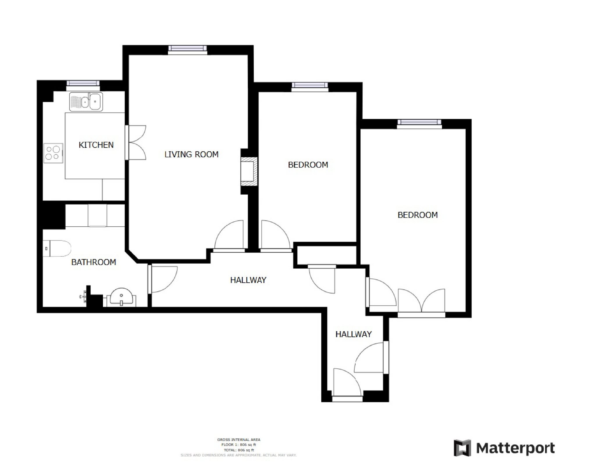 58 Darwin Court, Harold Road, Margate floorplan