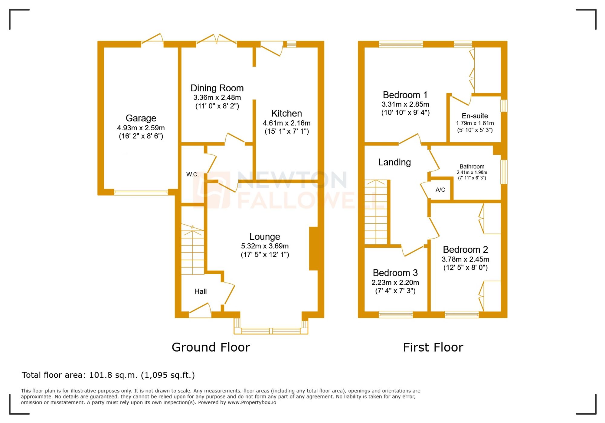 5 Thorntree Close, Leicester floorplan