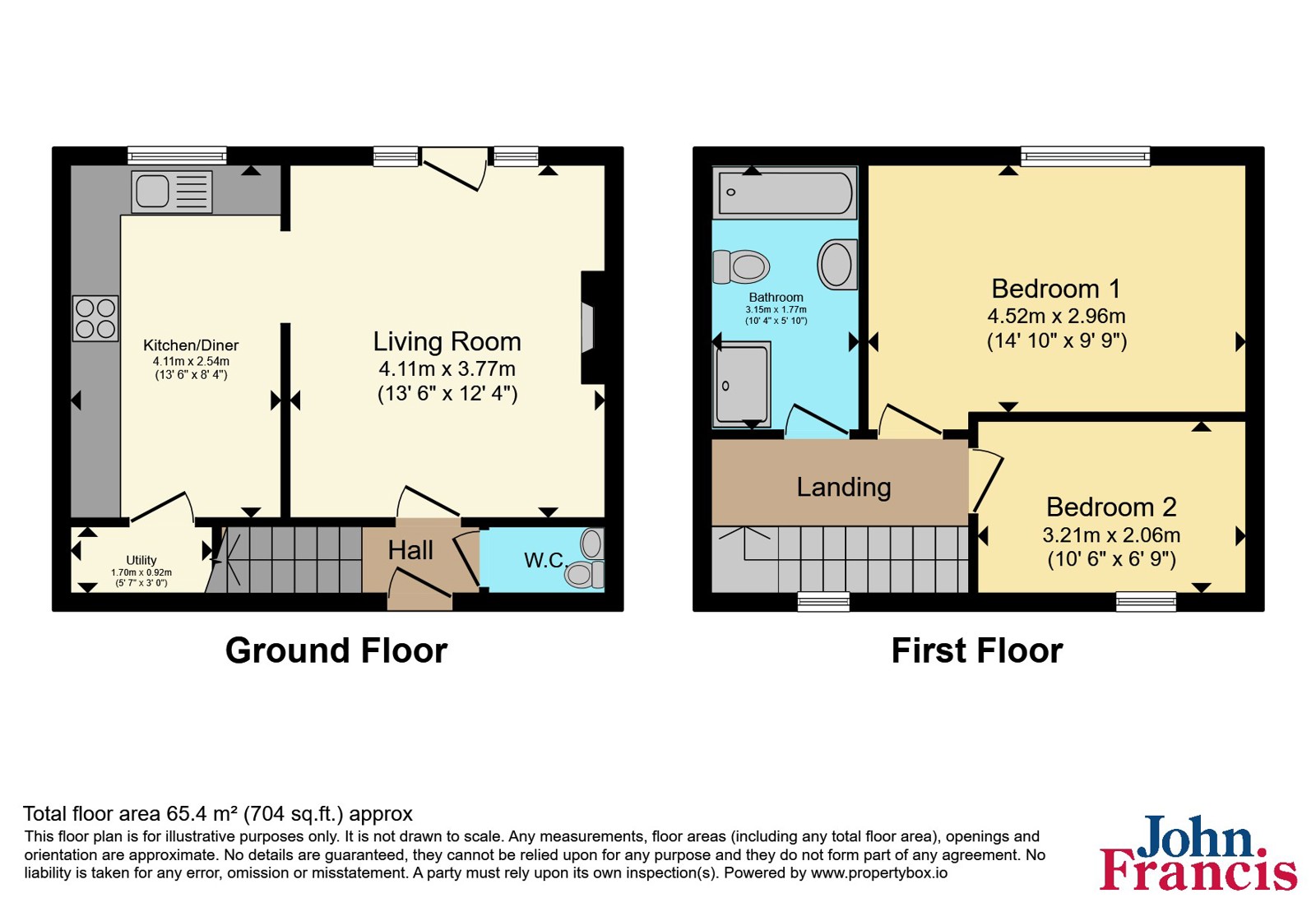 5, Plas Ystrad, Carmarthen floorplan