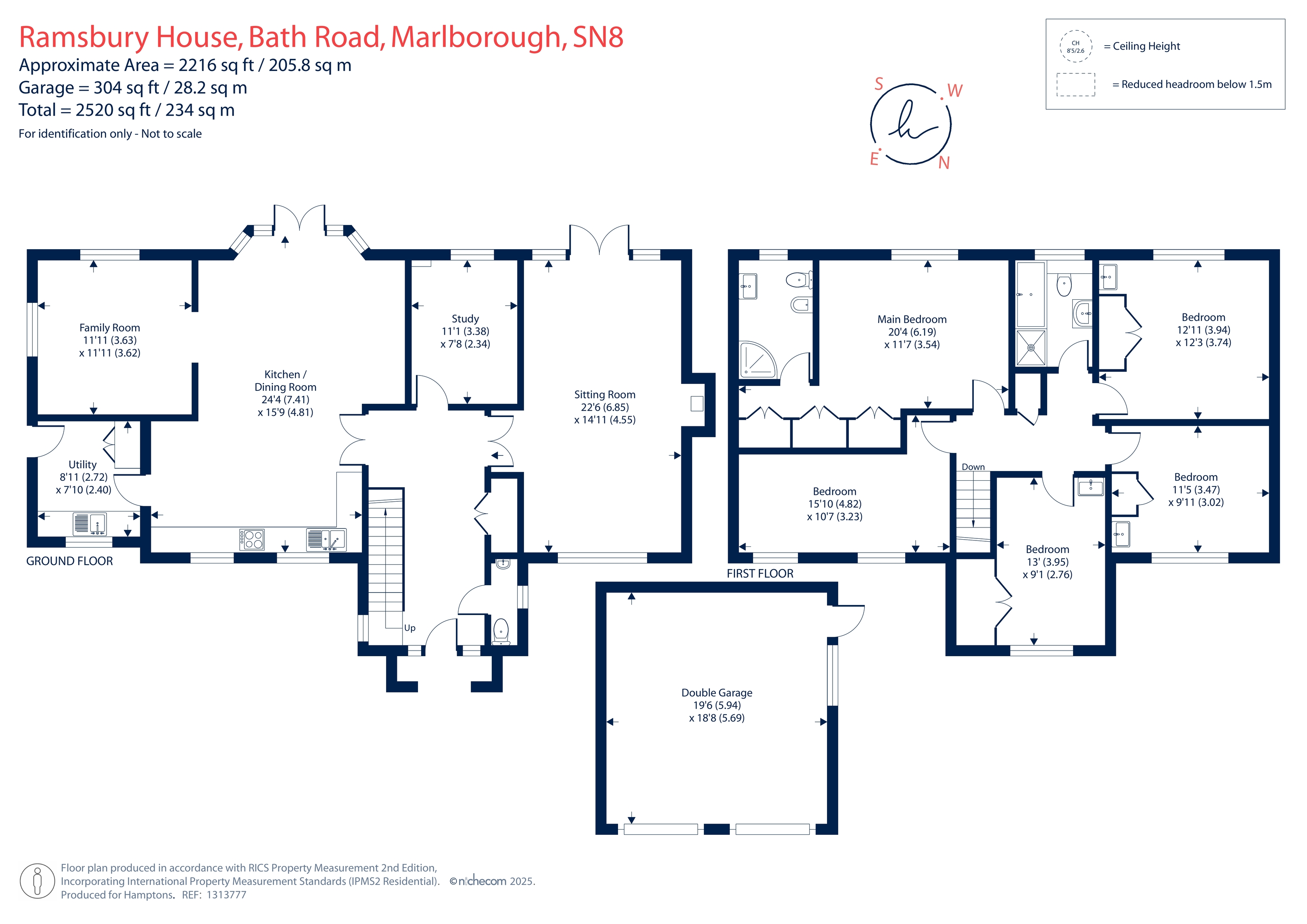 Ramsbury House, Bath Road, Marlborough floorplan